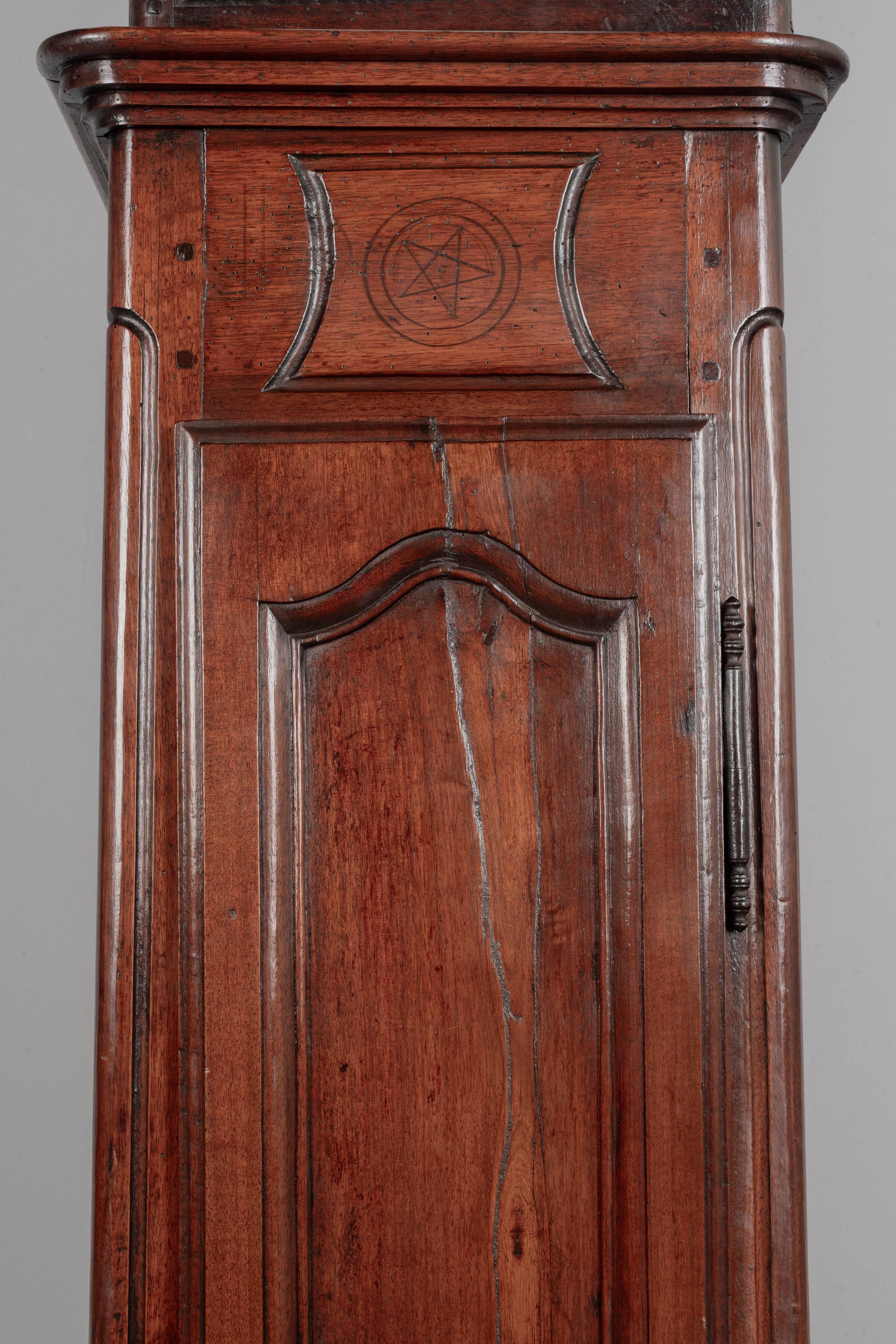 19th Century Louis XV Style French Tall Case Clock For Sale 3