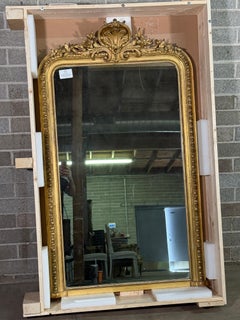 19th Century Louis XV Style Giltwood Mirror
