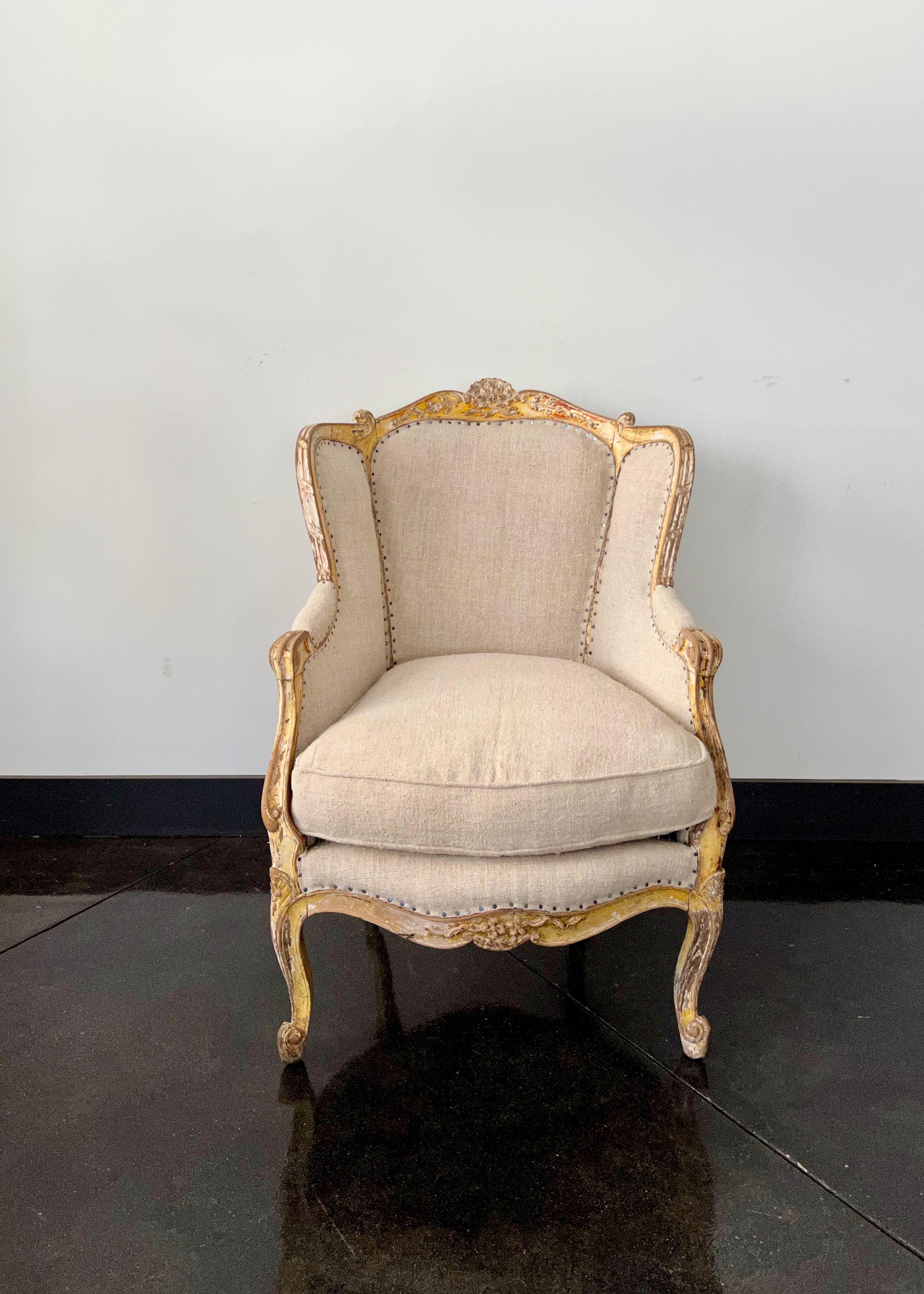 fauteuil marquise louis xv