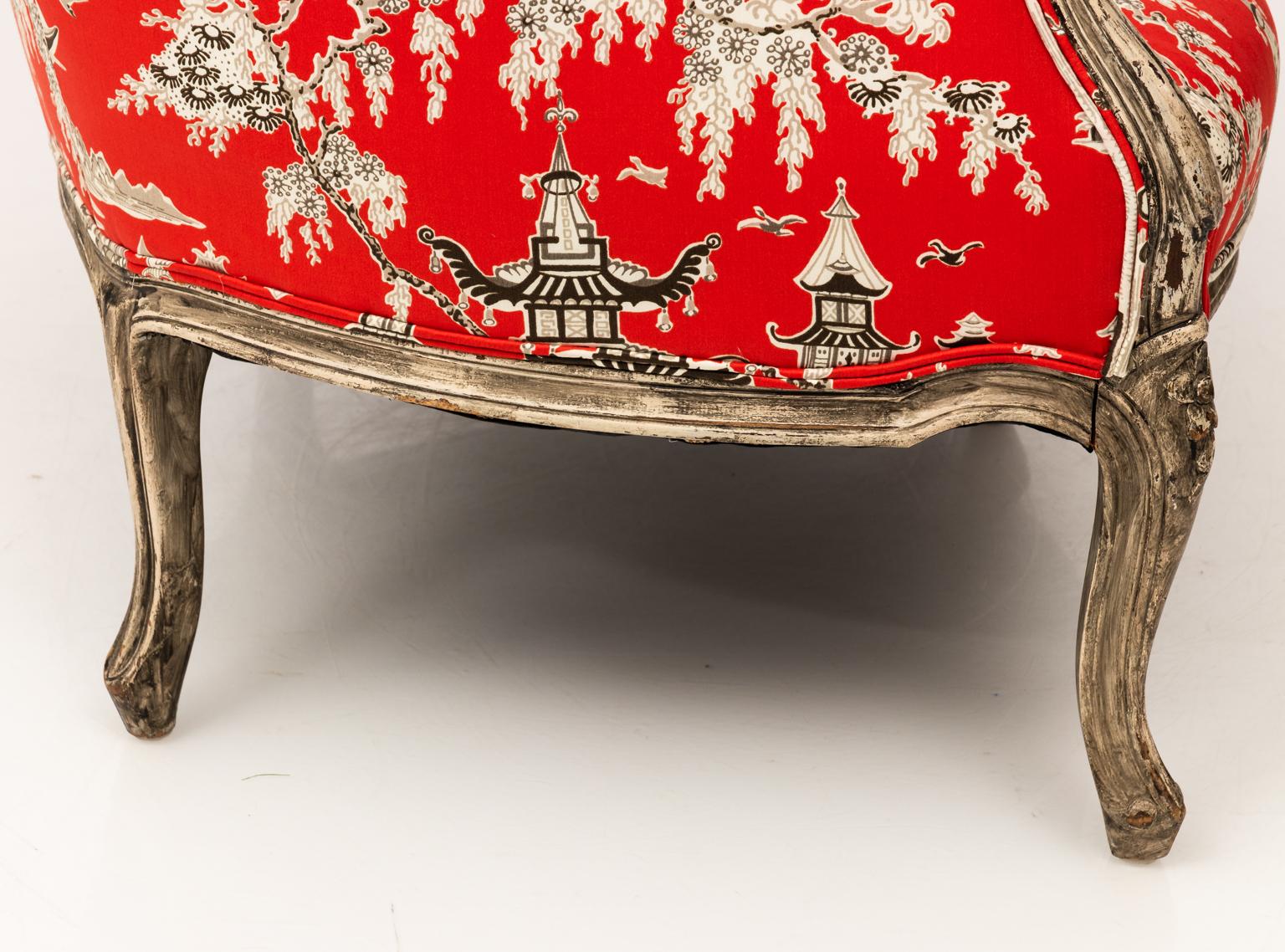 Painted 19th Century Louis XV Style Settee