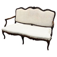 Settee de style Louis XV du 19ème siècle