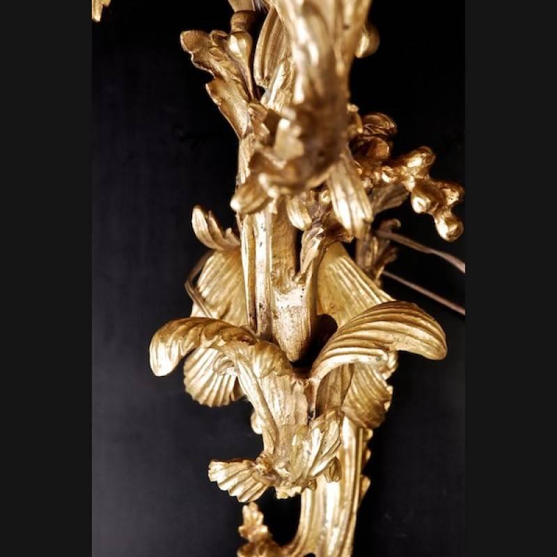 Aplique de diez luces estilo Luis XV del siglo XIX en venta 2