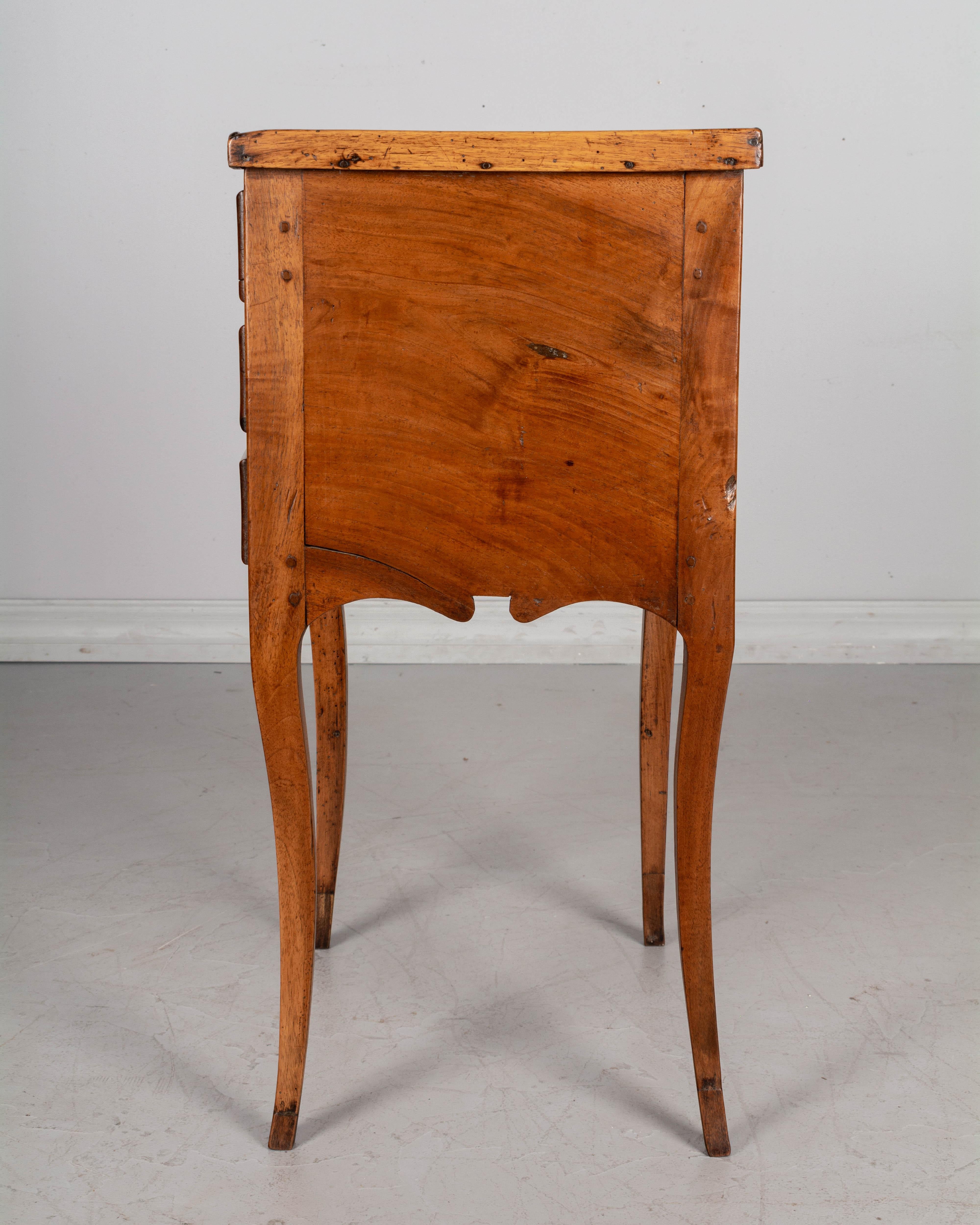19th Century Louis XV Style Walnut Side Table 1
