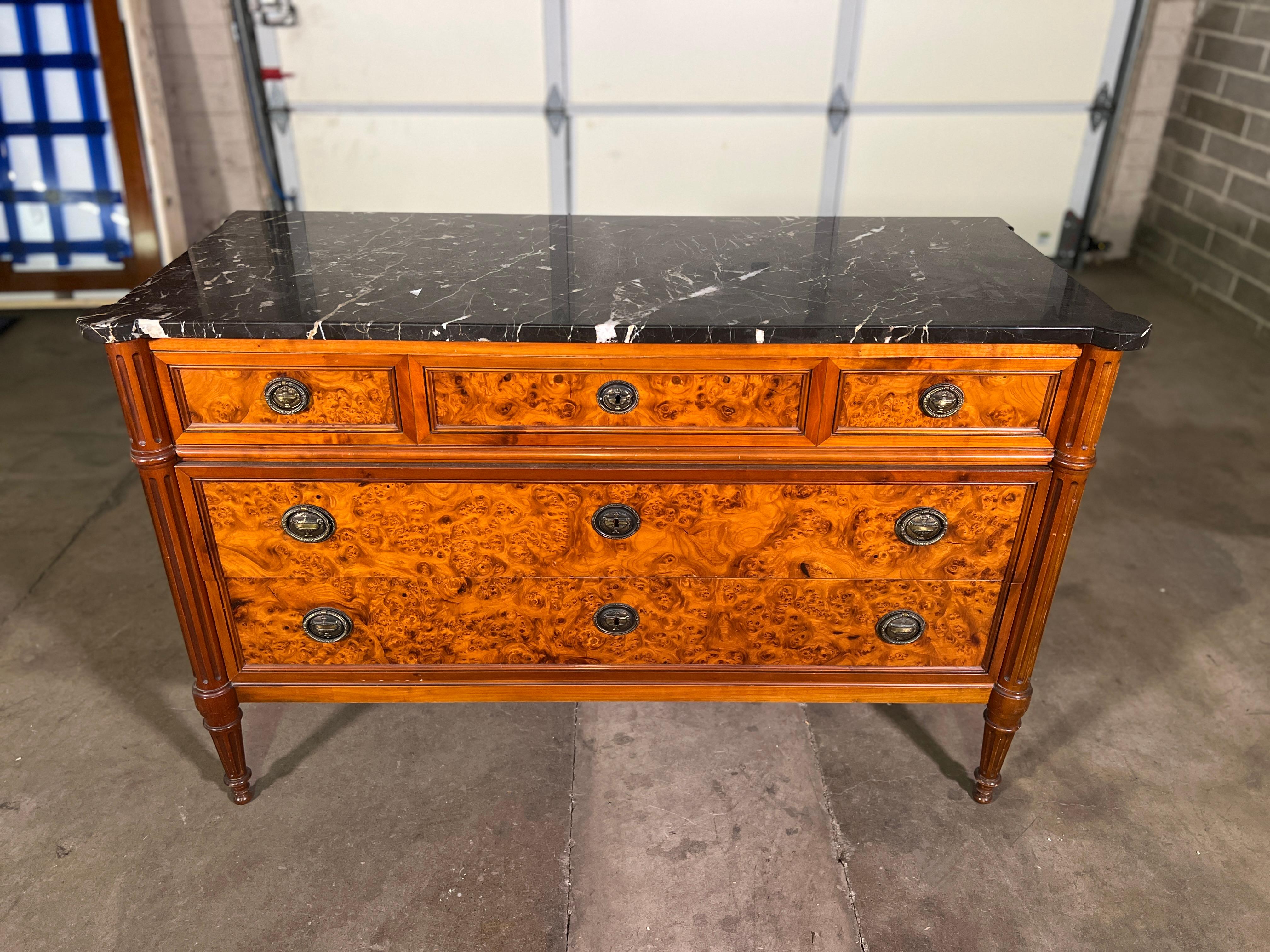 18th Century 19th Century Louis XVI Commode For Sale