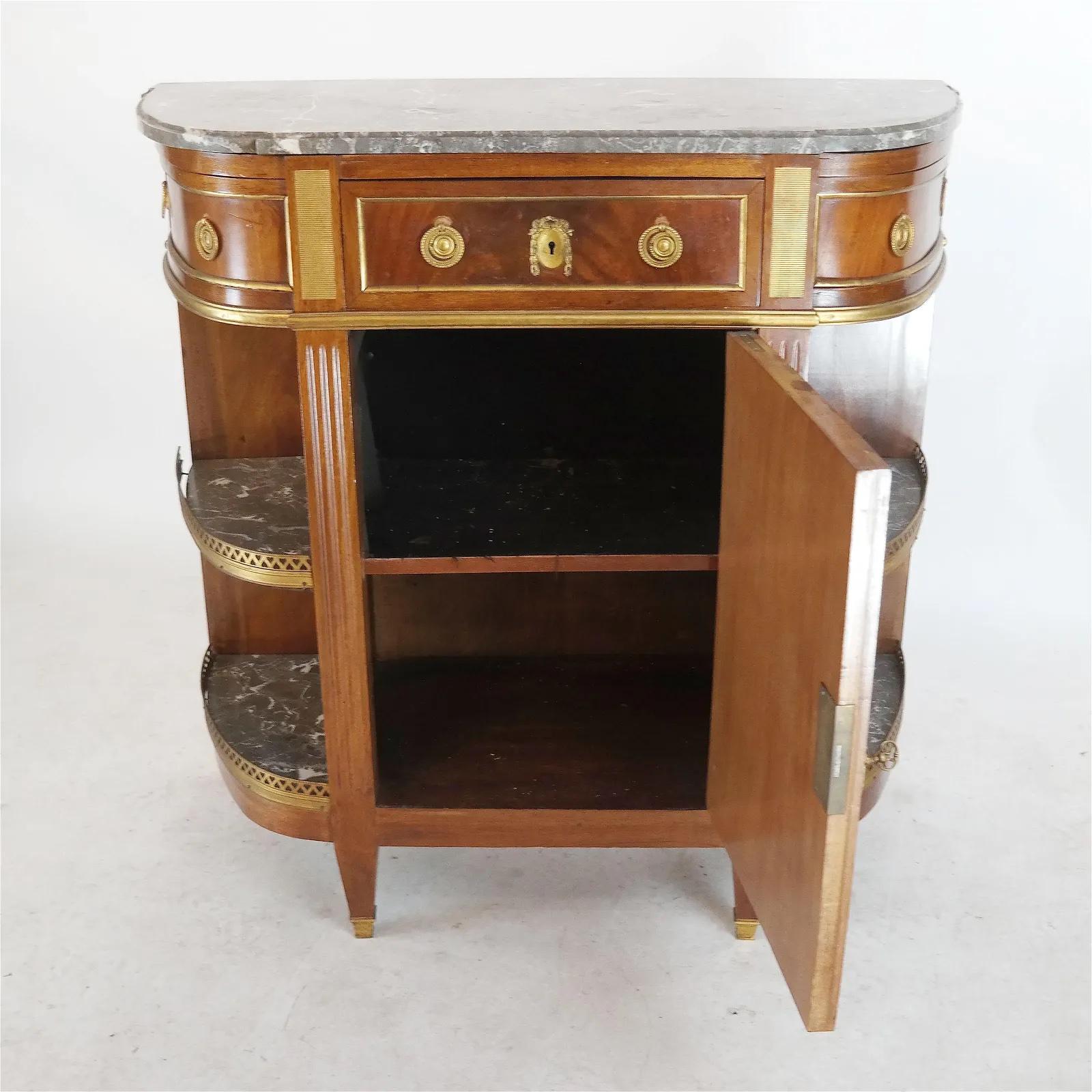 French 19th Century Louis XVI Console Desserte For Sale