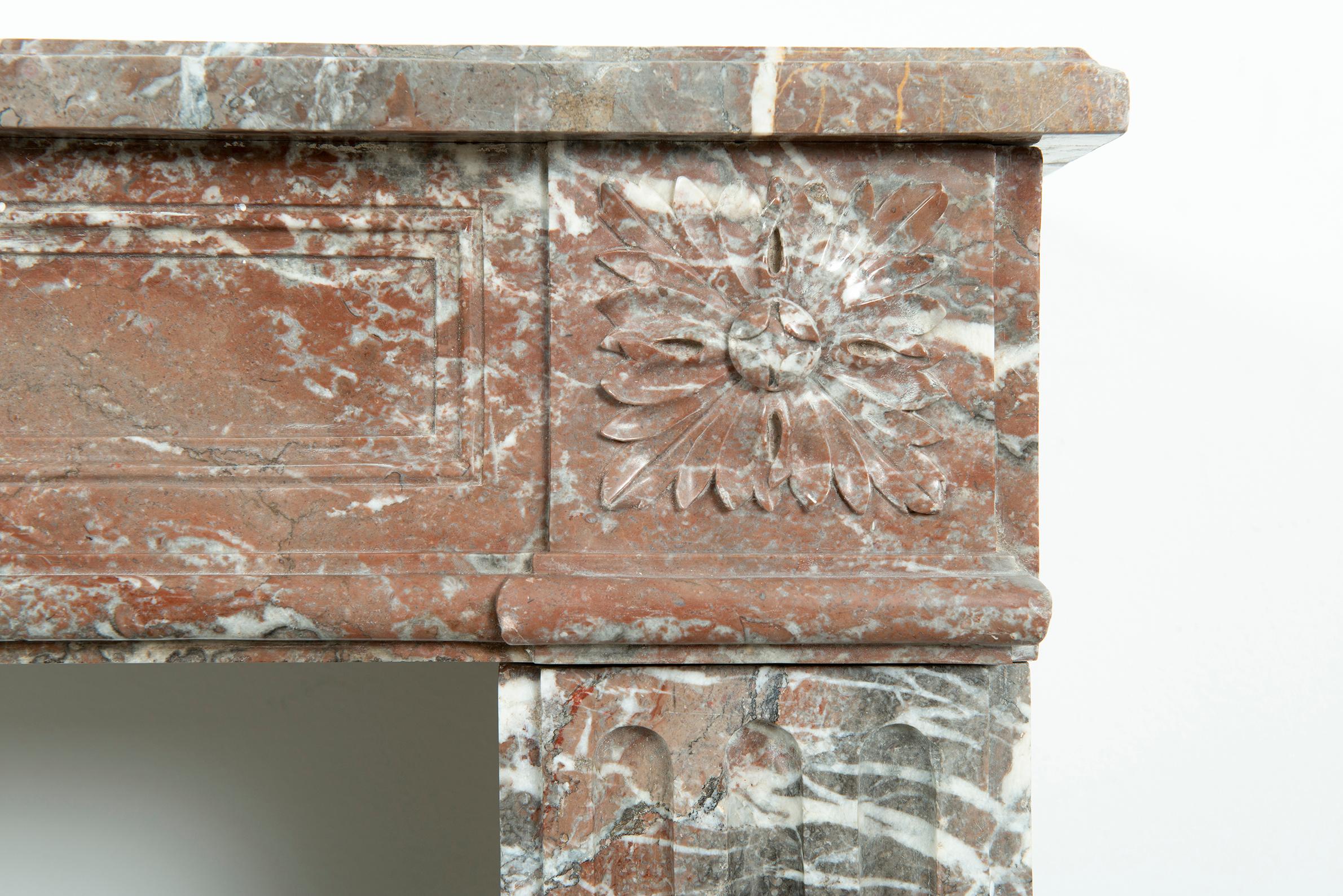 19th Century Louis XVI Fireplace Mantel For Sale 14