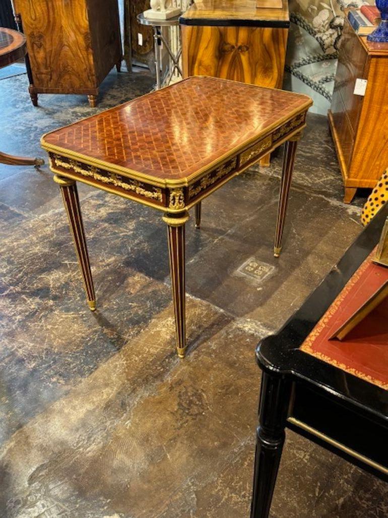 Table française Louis XVI du 19ème siècle en vente 1