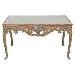 Early 19th Century Louis XVI Gilt Center Table