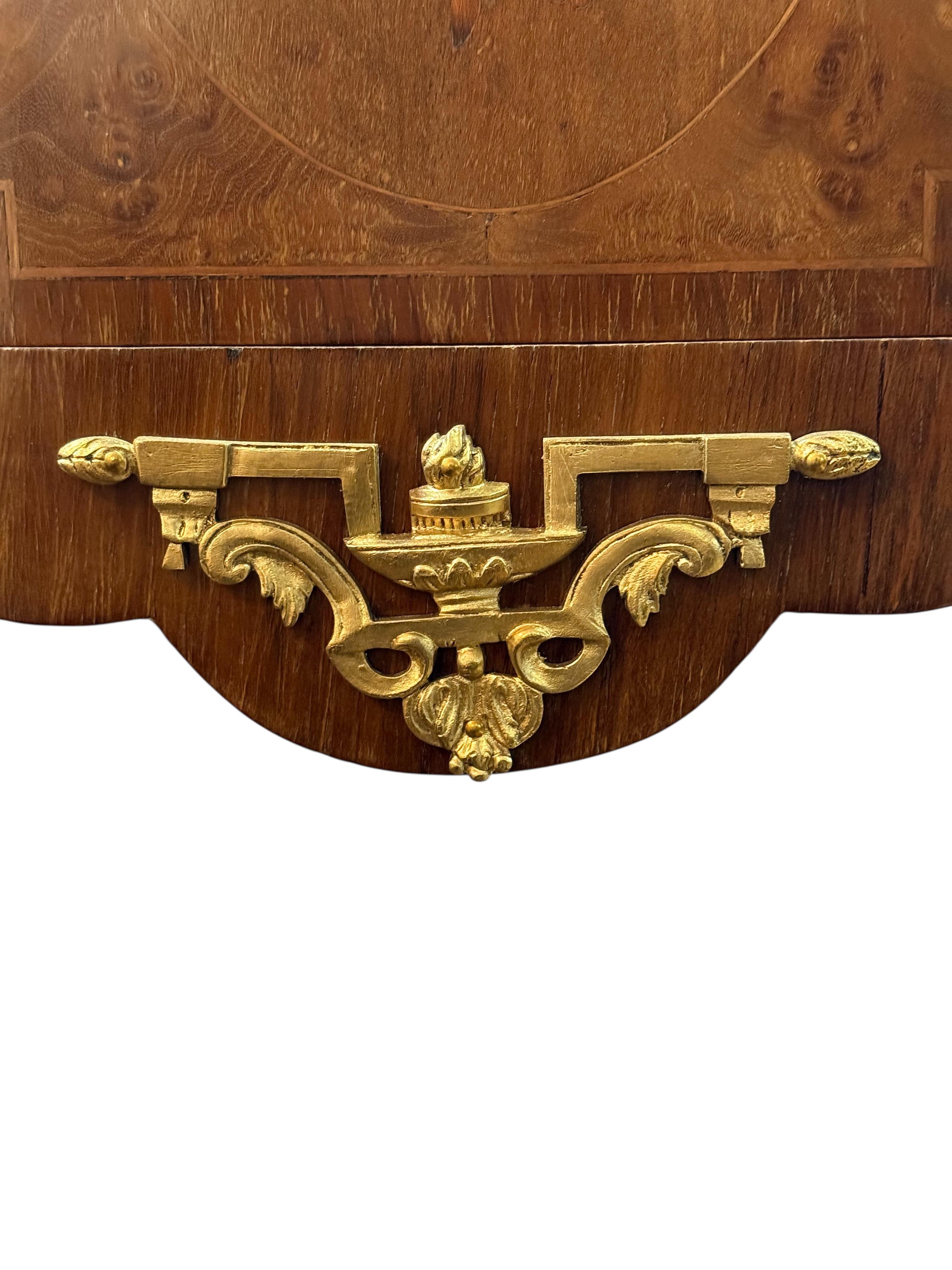 19th Century Louis XVI Marquetry Commode In Good Condition For Sale In LA CIOTAT, FR