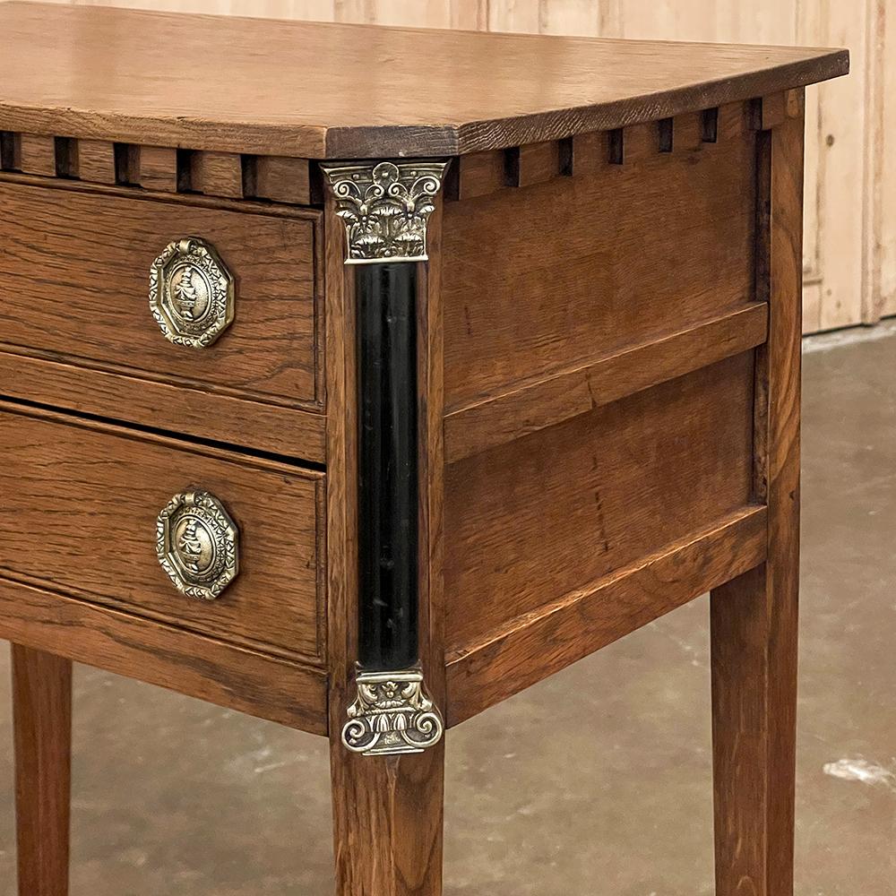 19th Century Louis XVI Neoclassical Petite Commode For Sale 2