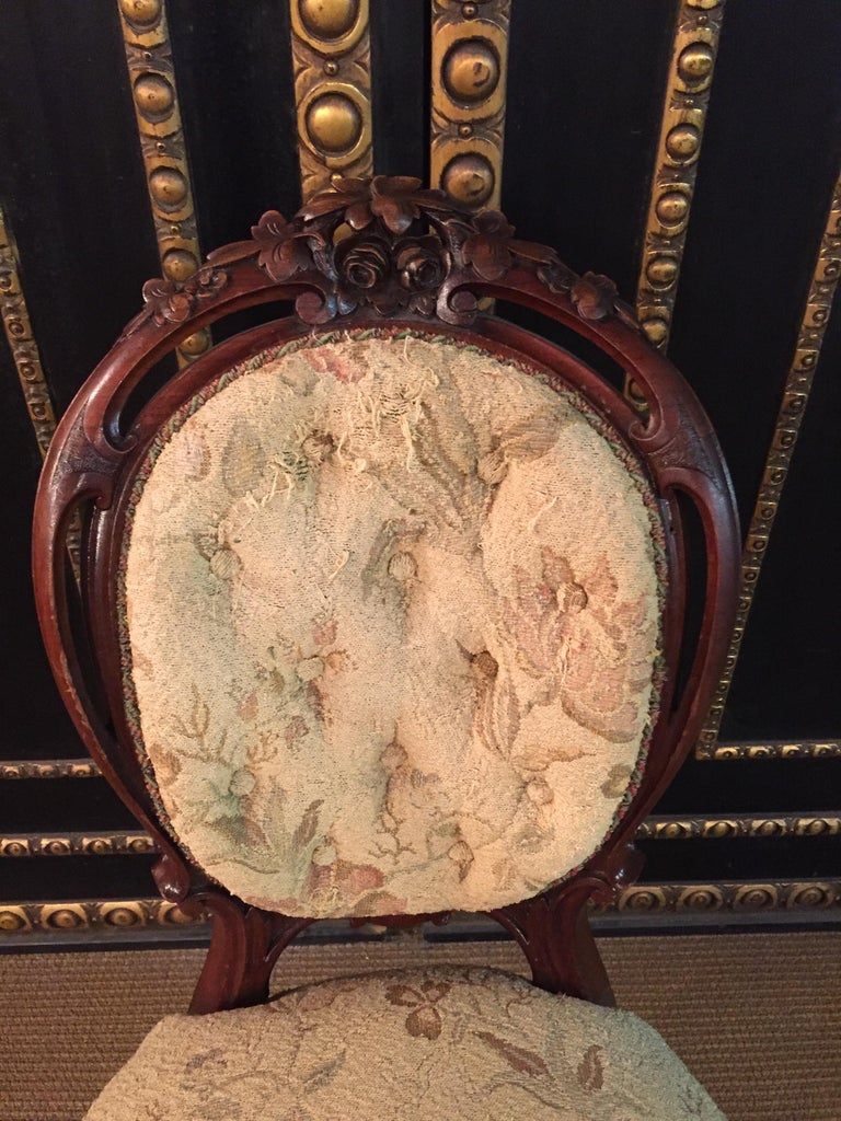 19th Century Louis XVI or Neo Rococo Style Chair For Sale at 1stDibs