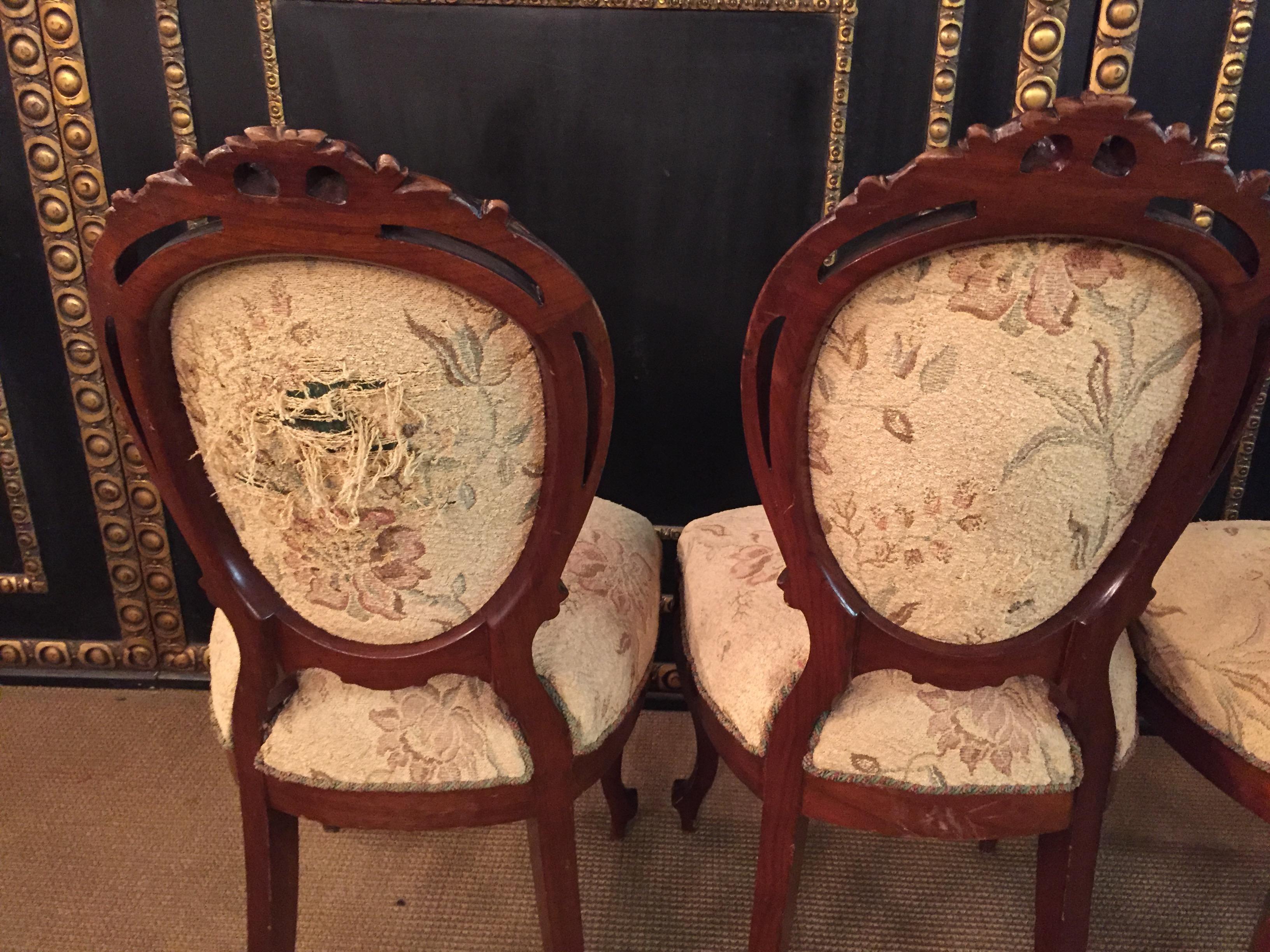 19th Century Louis XVI or Neo Rococo Style Chair 13