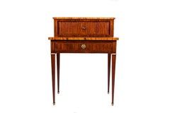 19th Century Louis XVI Rosewood Herringbone Inlays Bureau de Dame