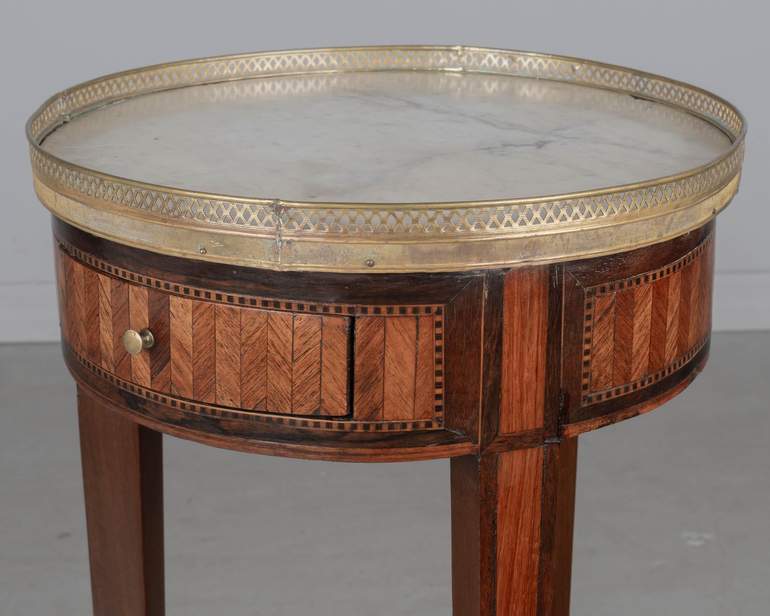 19th Century Louis XVI Style Accent Table For Sale 4