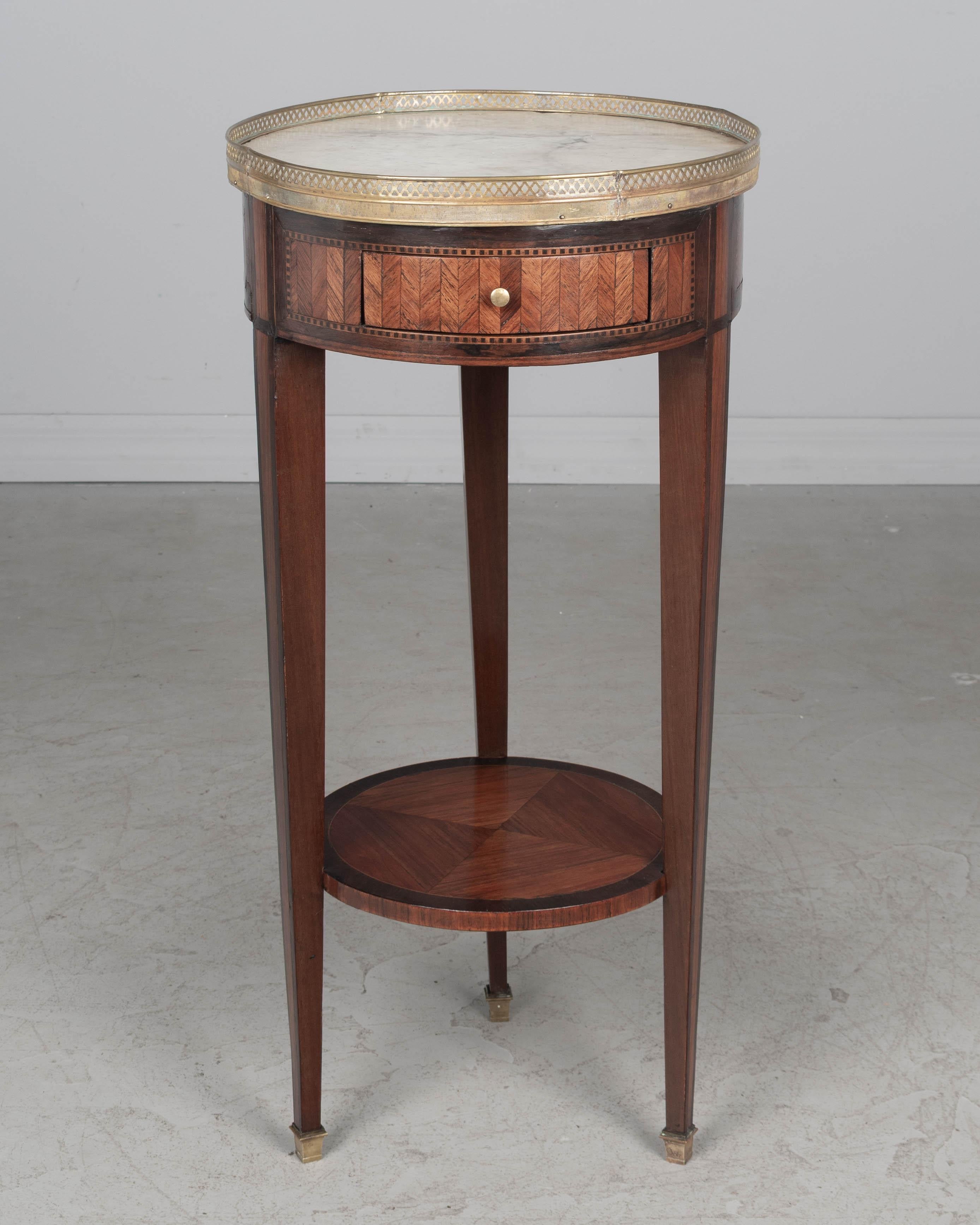 19th Century Louis XVI Style Accent Table For Sale 5