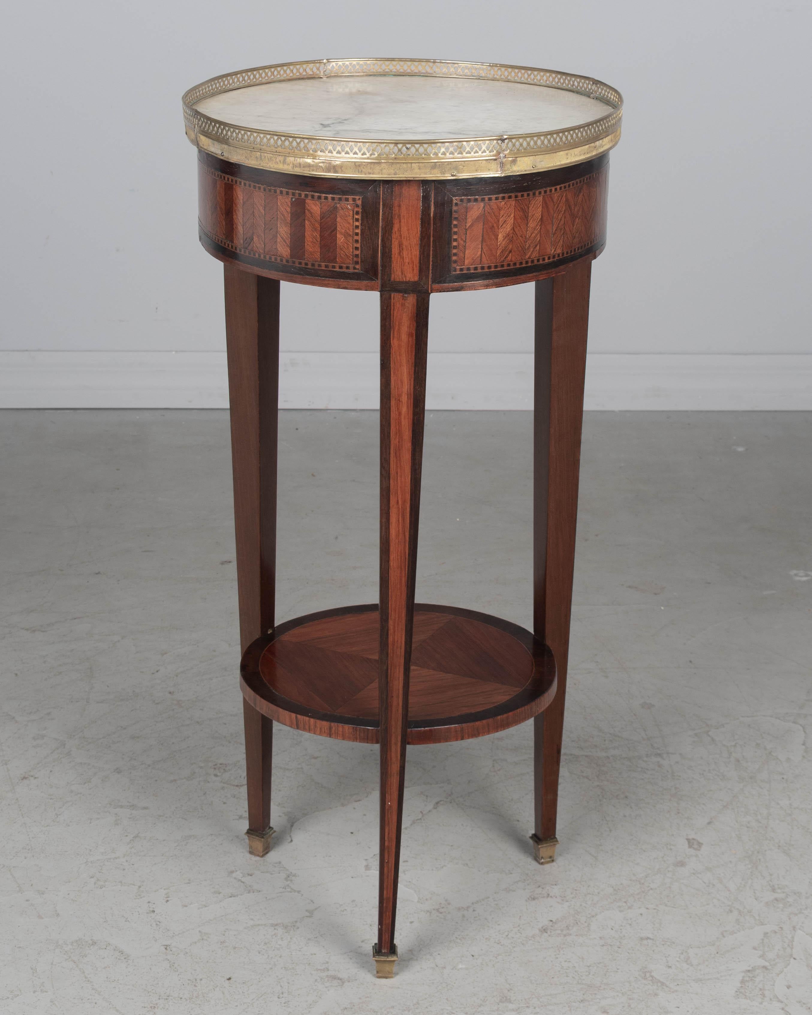 19th Century Louis XVI Style Accent Table For Sale 6