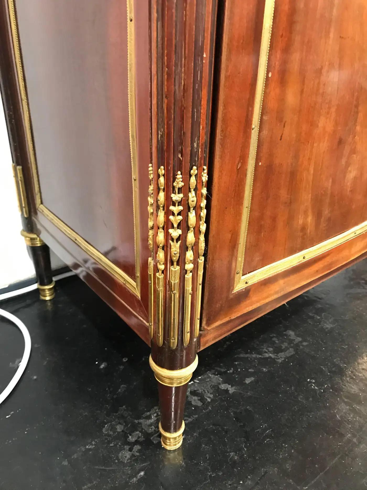19th Century Louis XVI Style Cabinet For Sale 1
