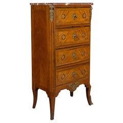 19th Century Louis XVI Style Chiffonier or Chest of Drawers
