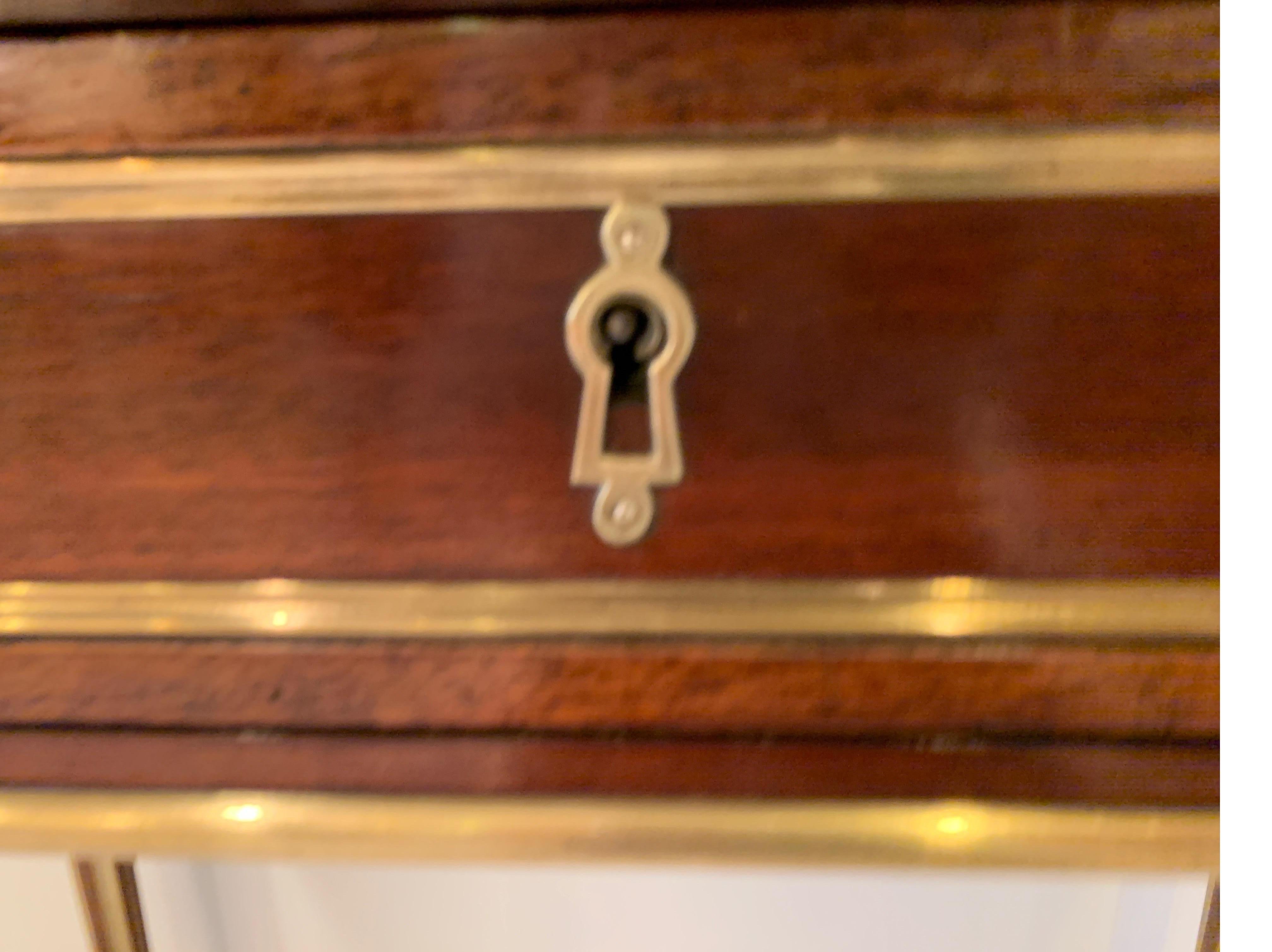 19th Century Louis XVI Style Diminutive Two Part Bookcase on Desk/Secretary 5