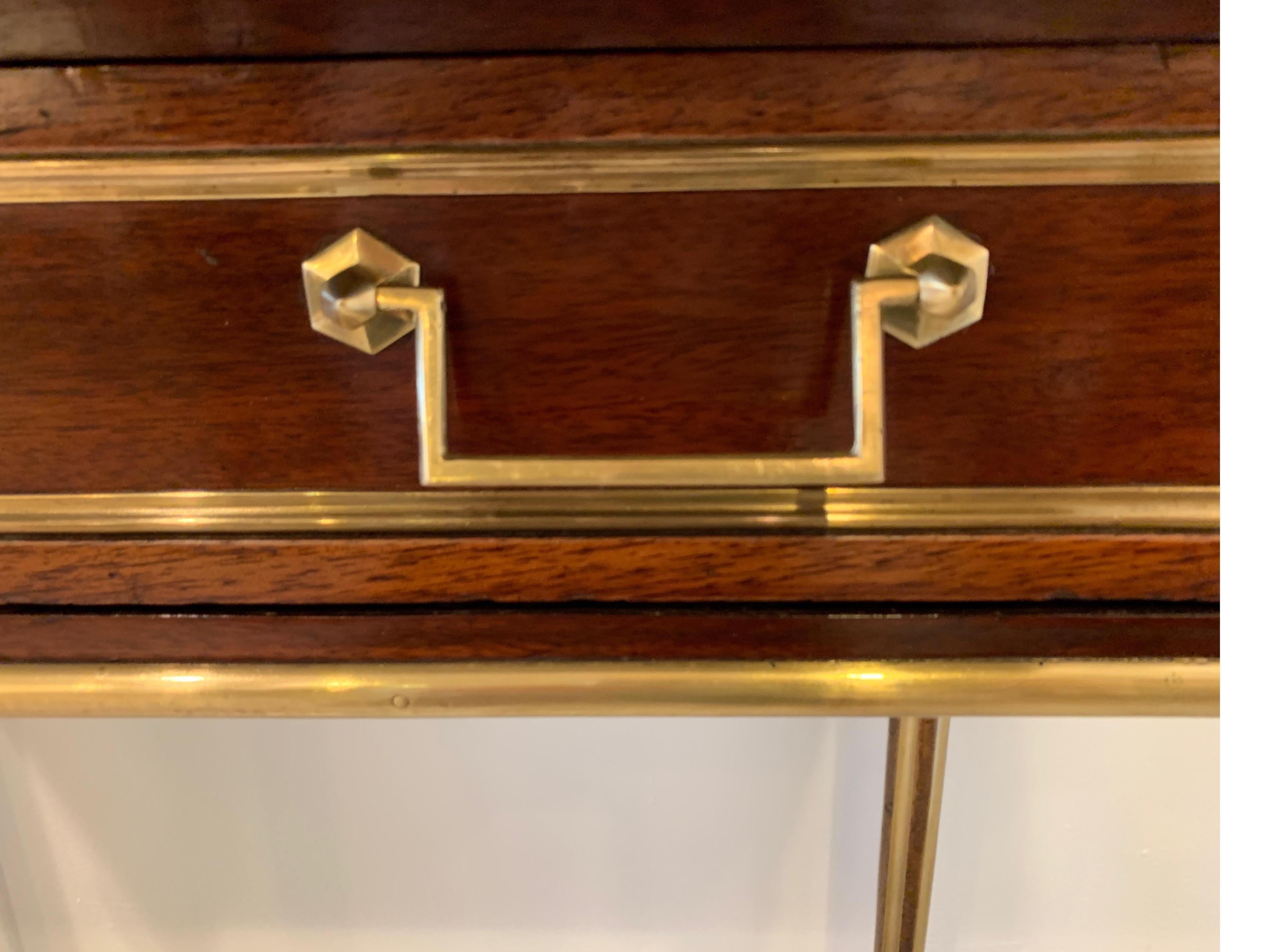 19th Century Louis XVI Style Diminutive Two Part Bookcase on Desk/Secretary 4