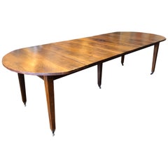 19th Century Louis XVI Style French Provincial Dining Table