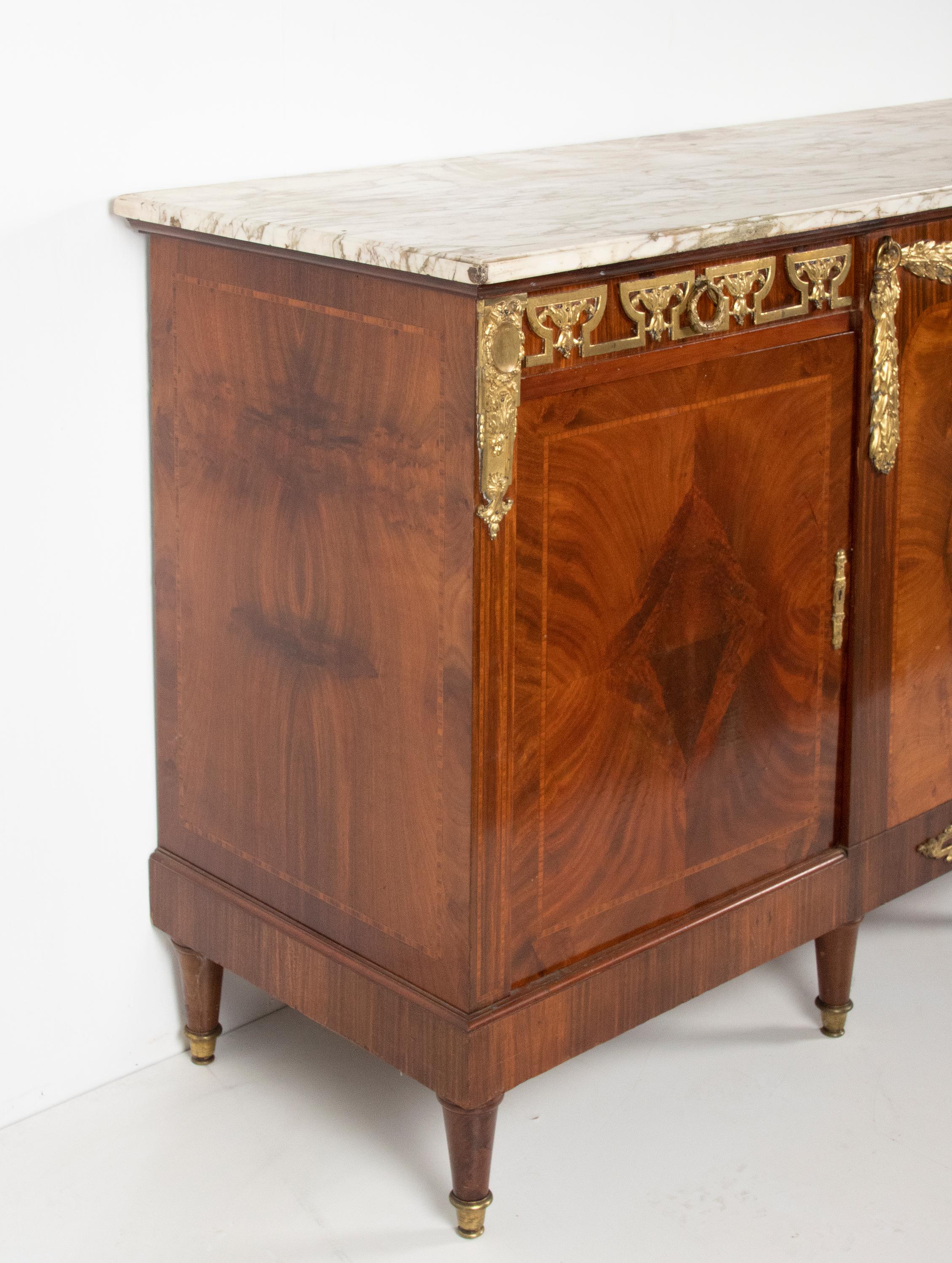 19th Century Louis XVI Style Sideboard Dresser 11