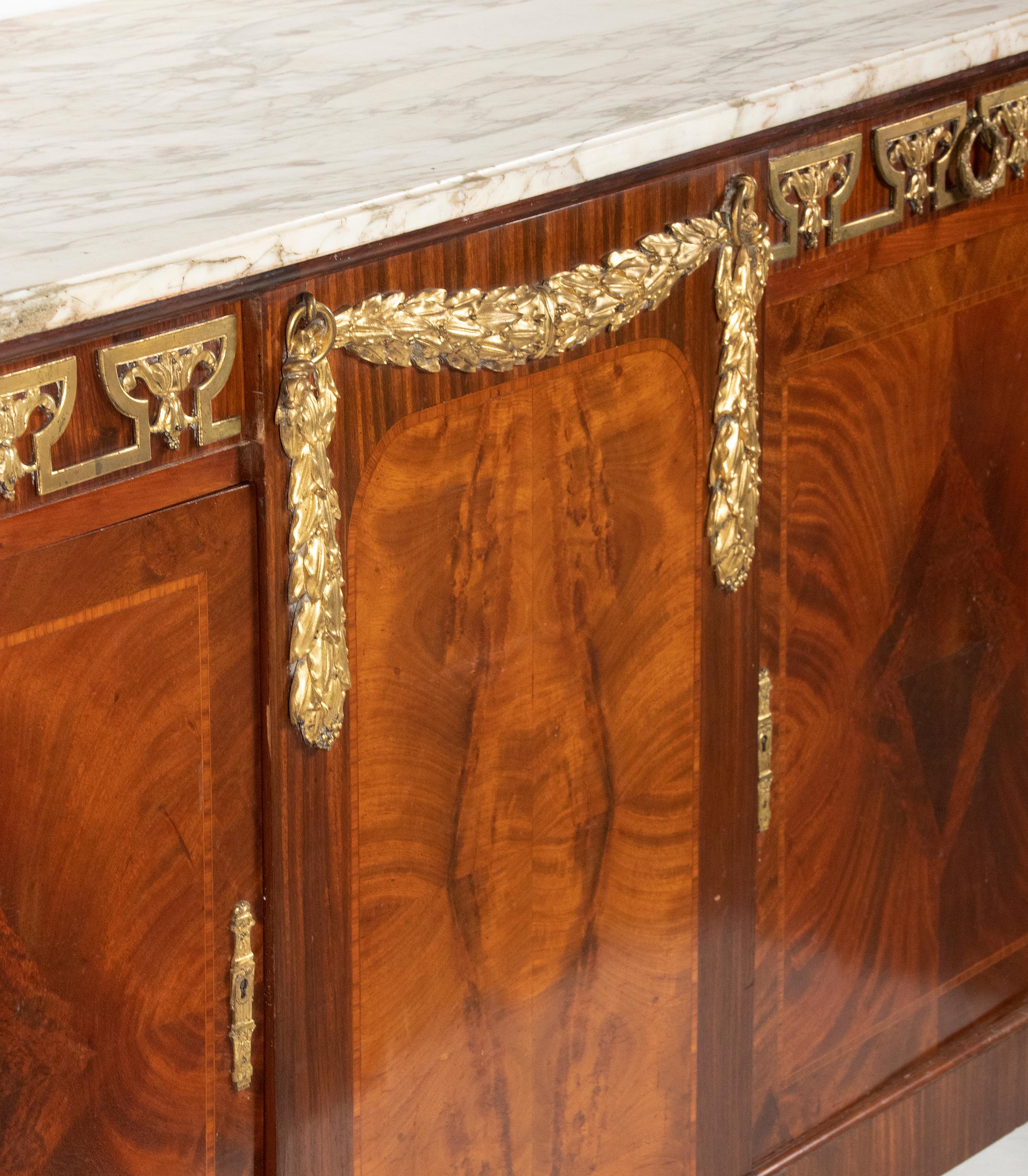 19th Century Louis XVI Style Sideboard Dresser 12