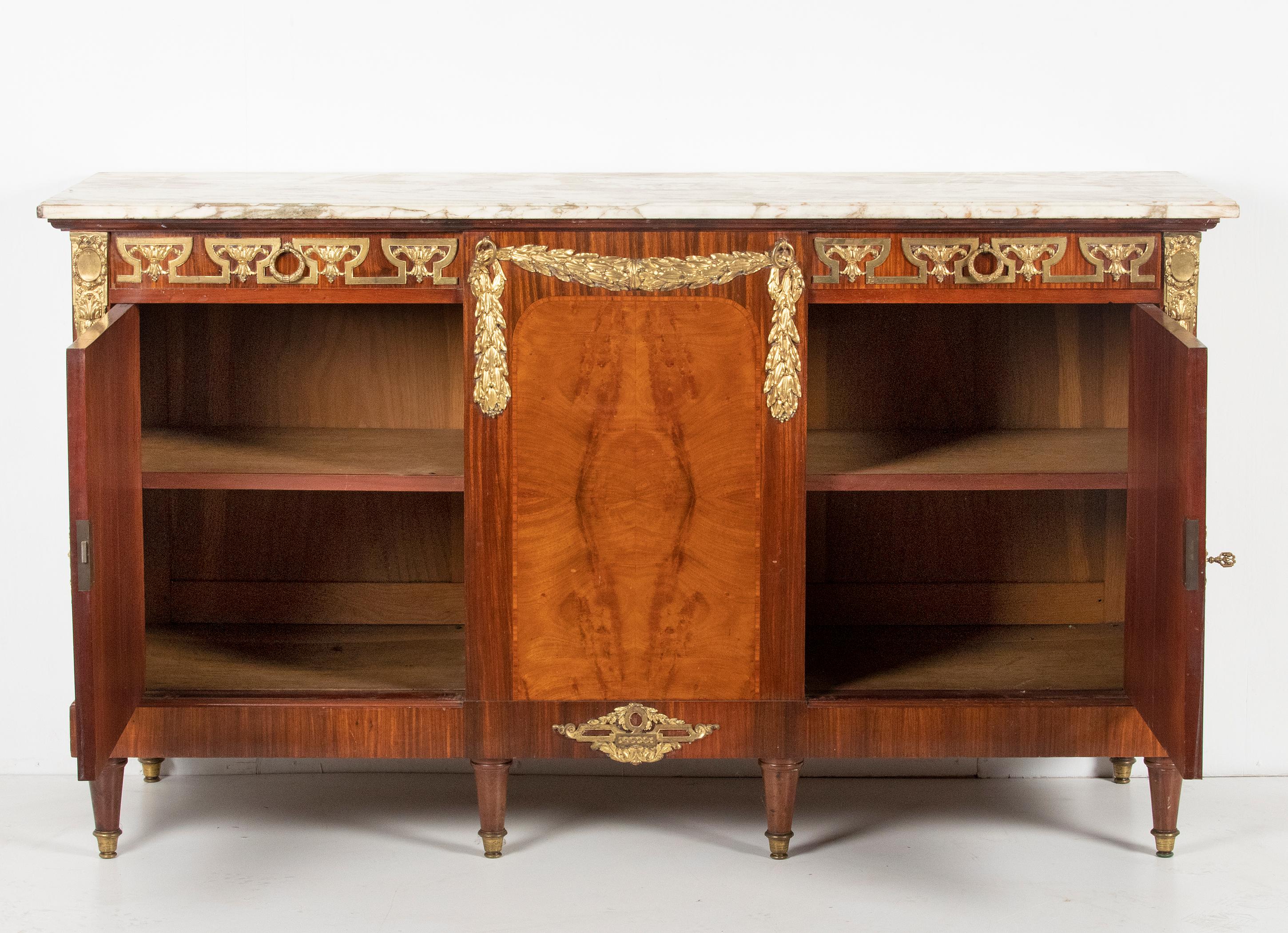 19th Century Louis XVI Style Sideboard Dresser 13