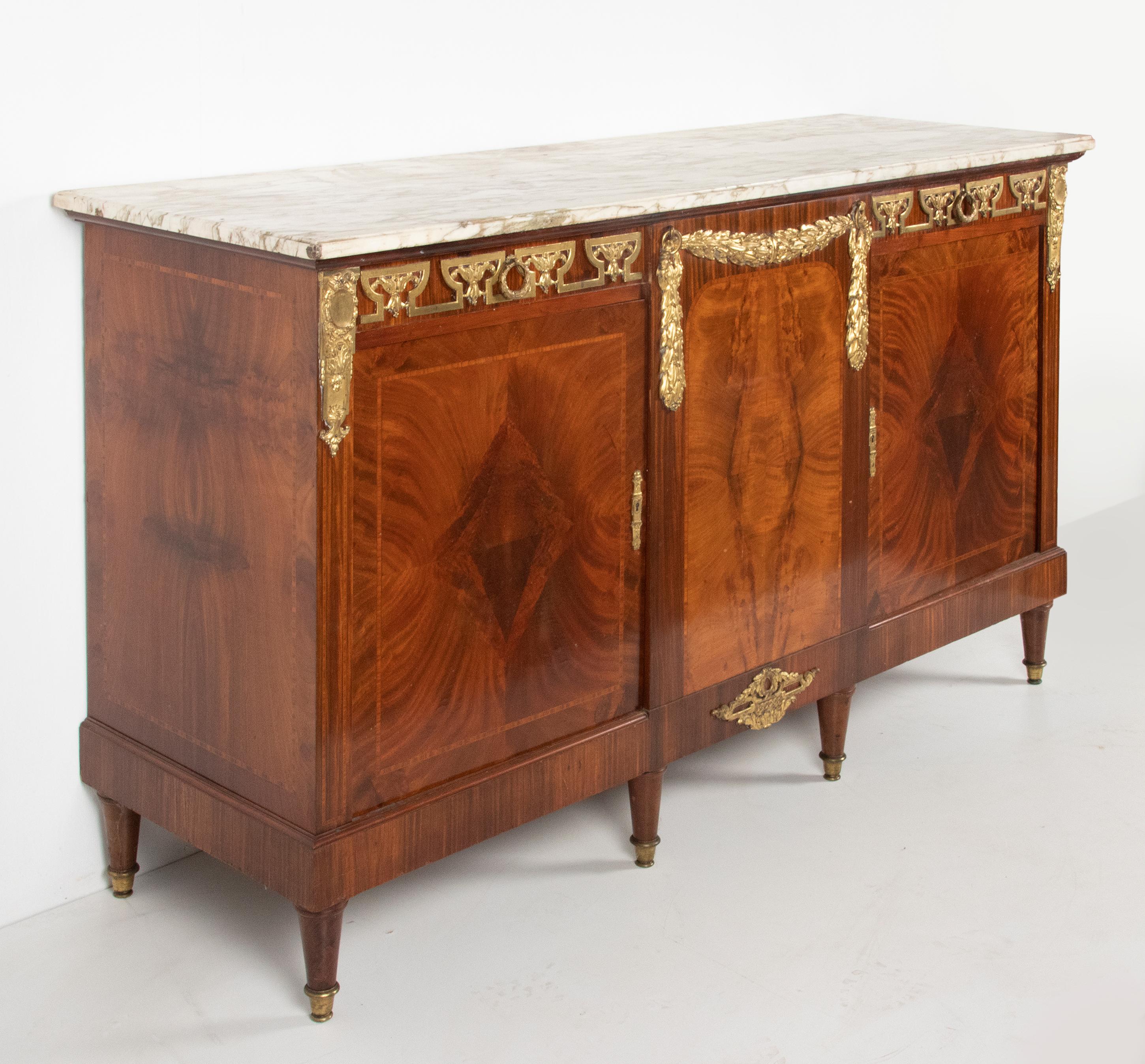 19th Century Louis XVI Style Sideboard Dresser 14