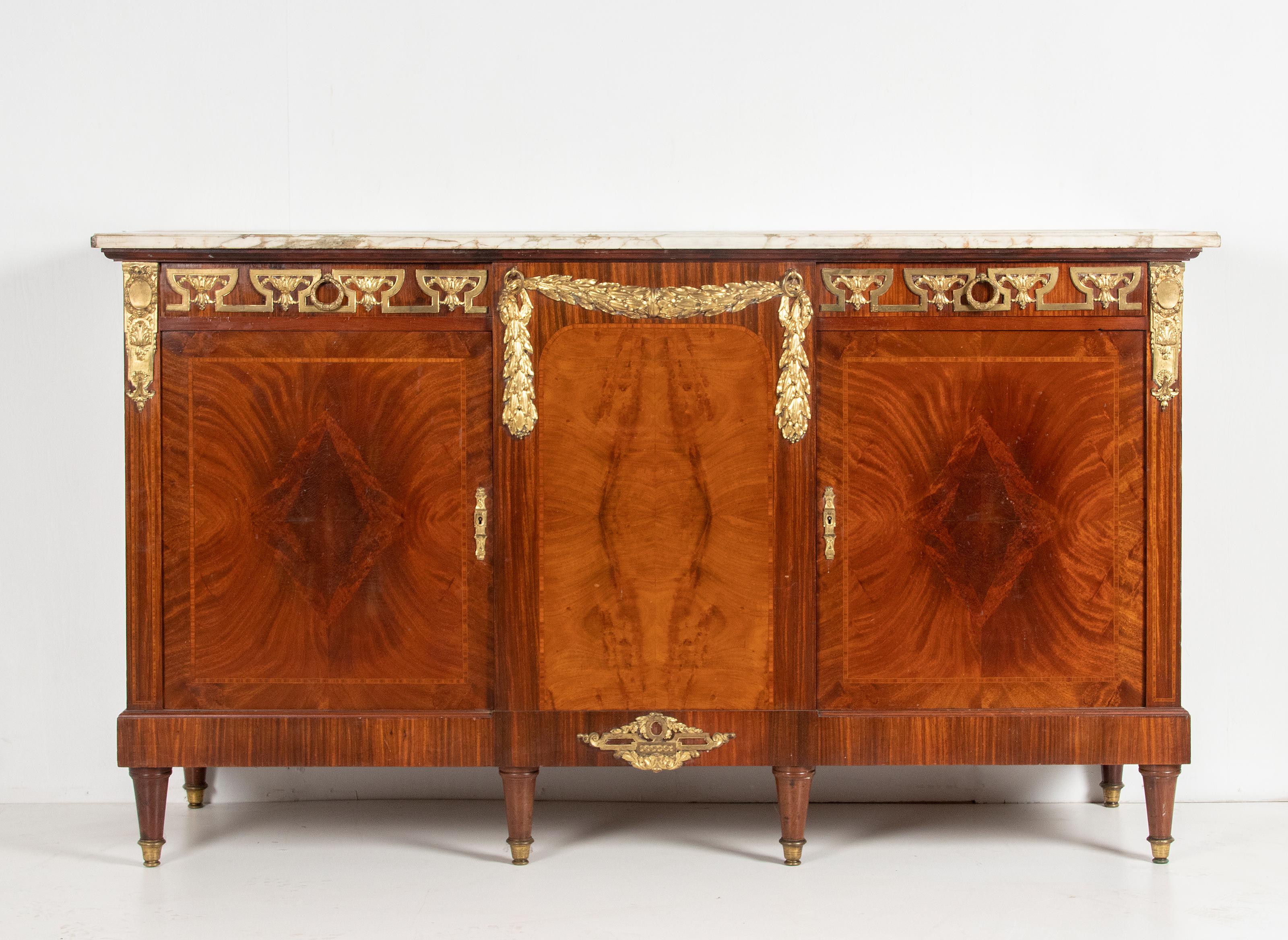 French 19th Century Louis XVI Style Sideboard Dresser