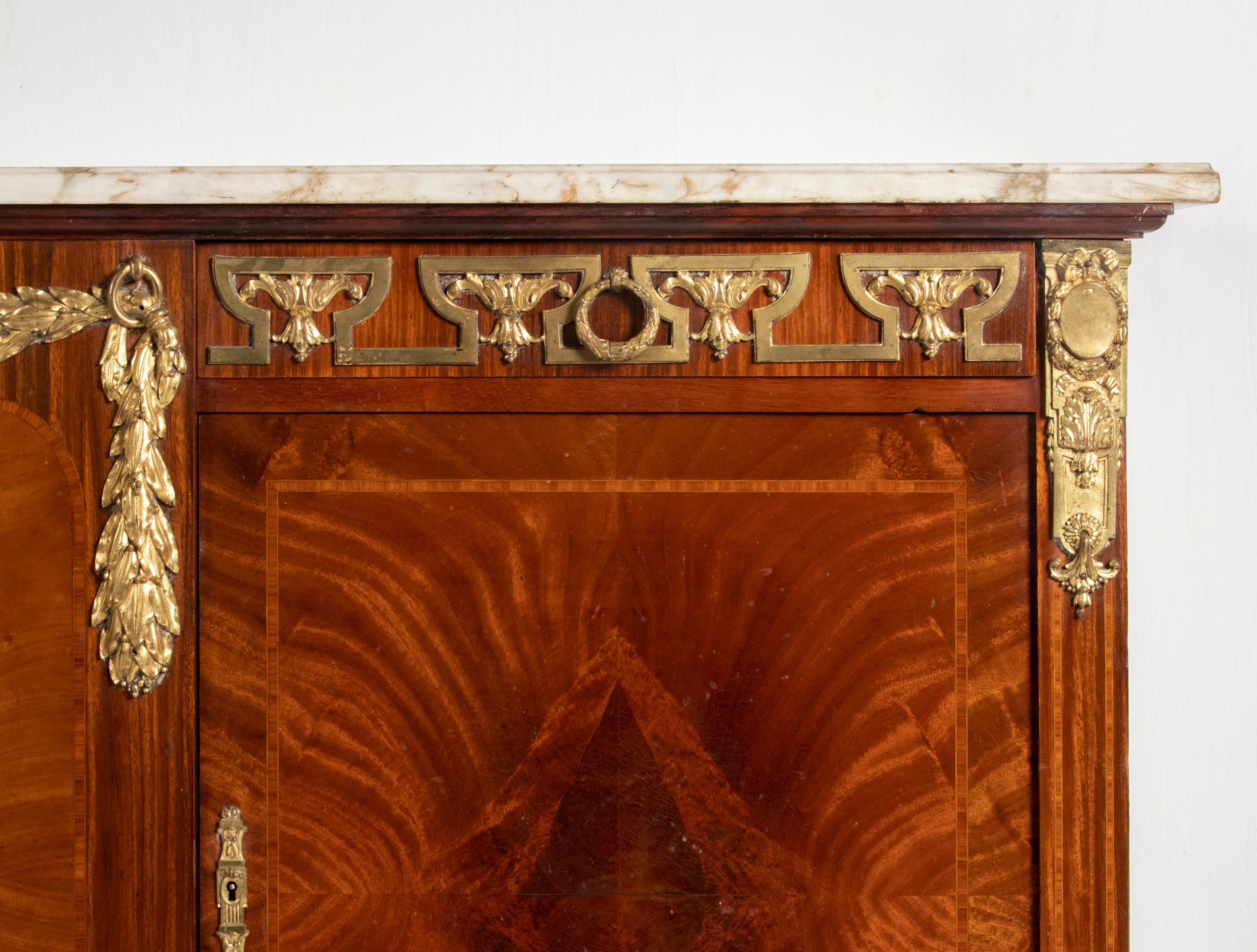 19th Century Louis XVI Style Sideboard Dresser 3