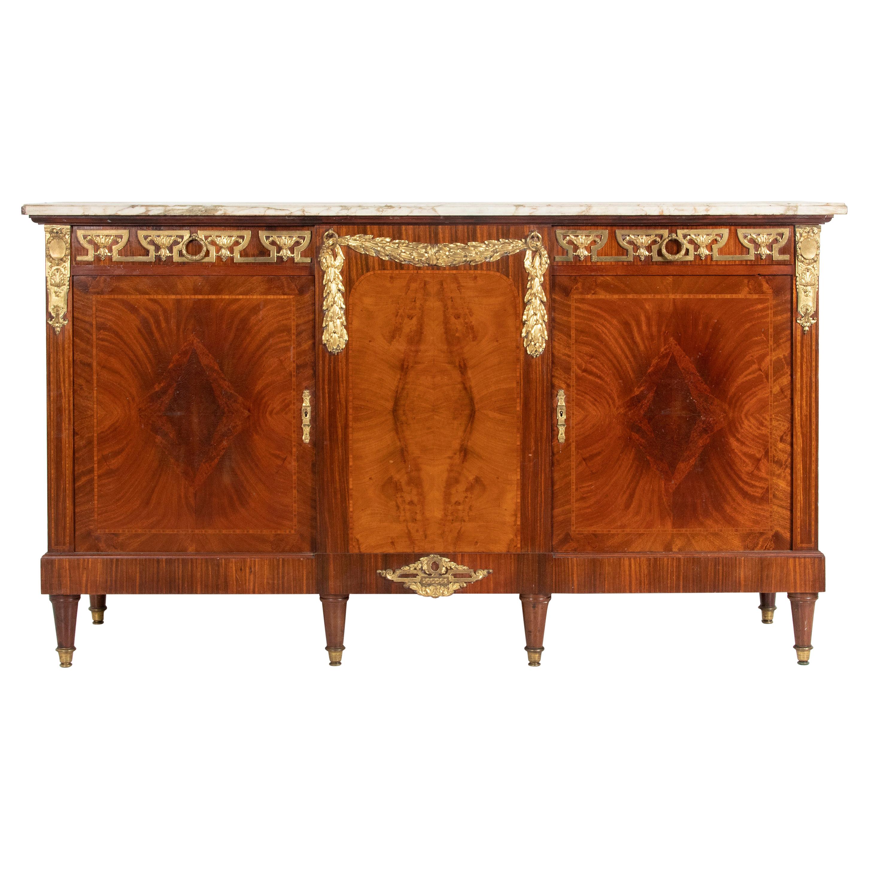 19th Century Louis XVI Style Sideboard Dresser