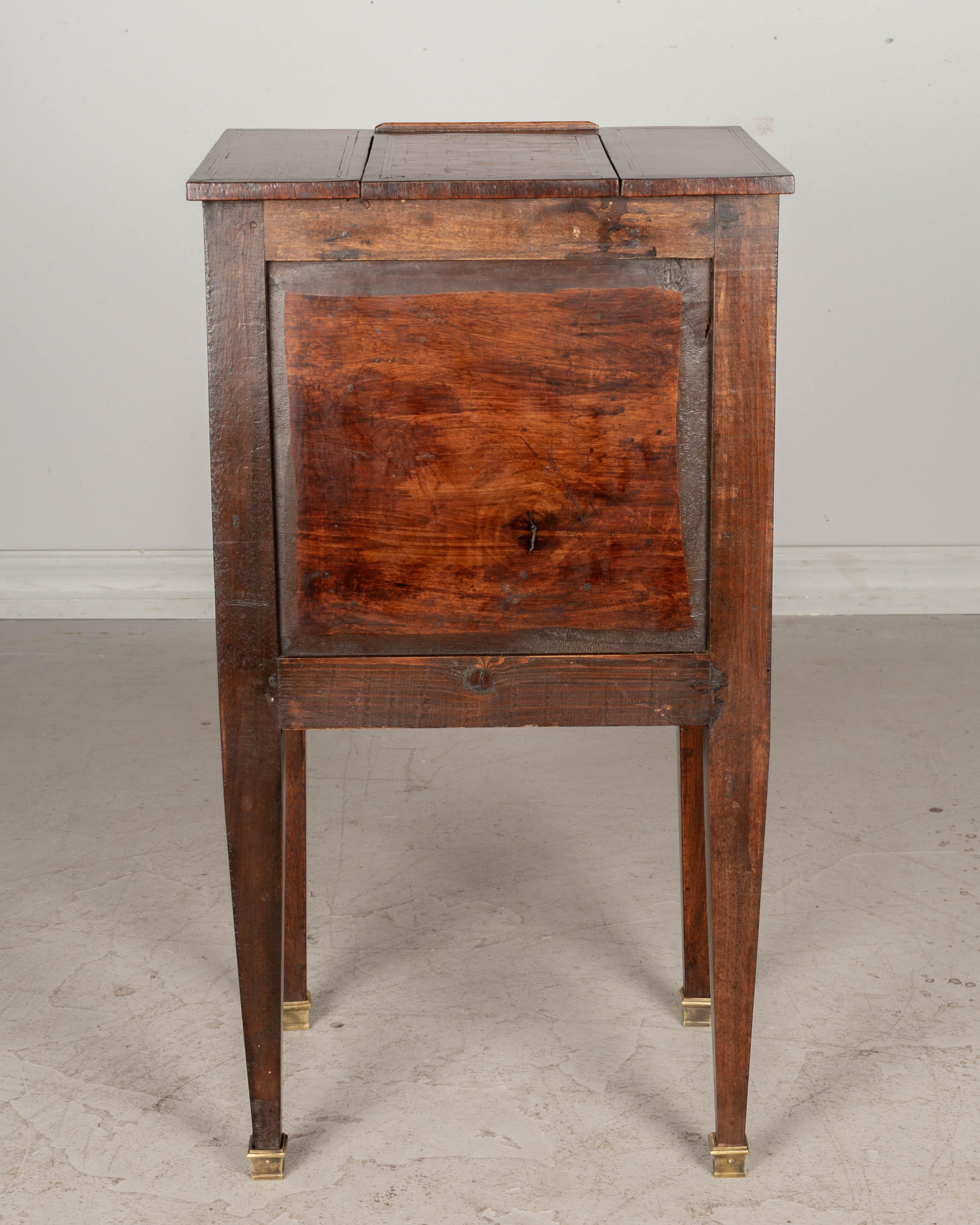 19th Century Louis XVI Style Marquetry Side Table 2