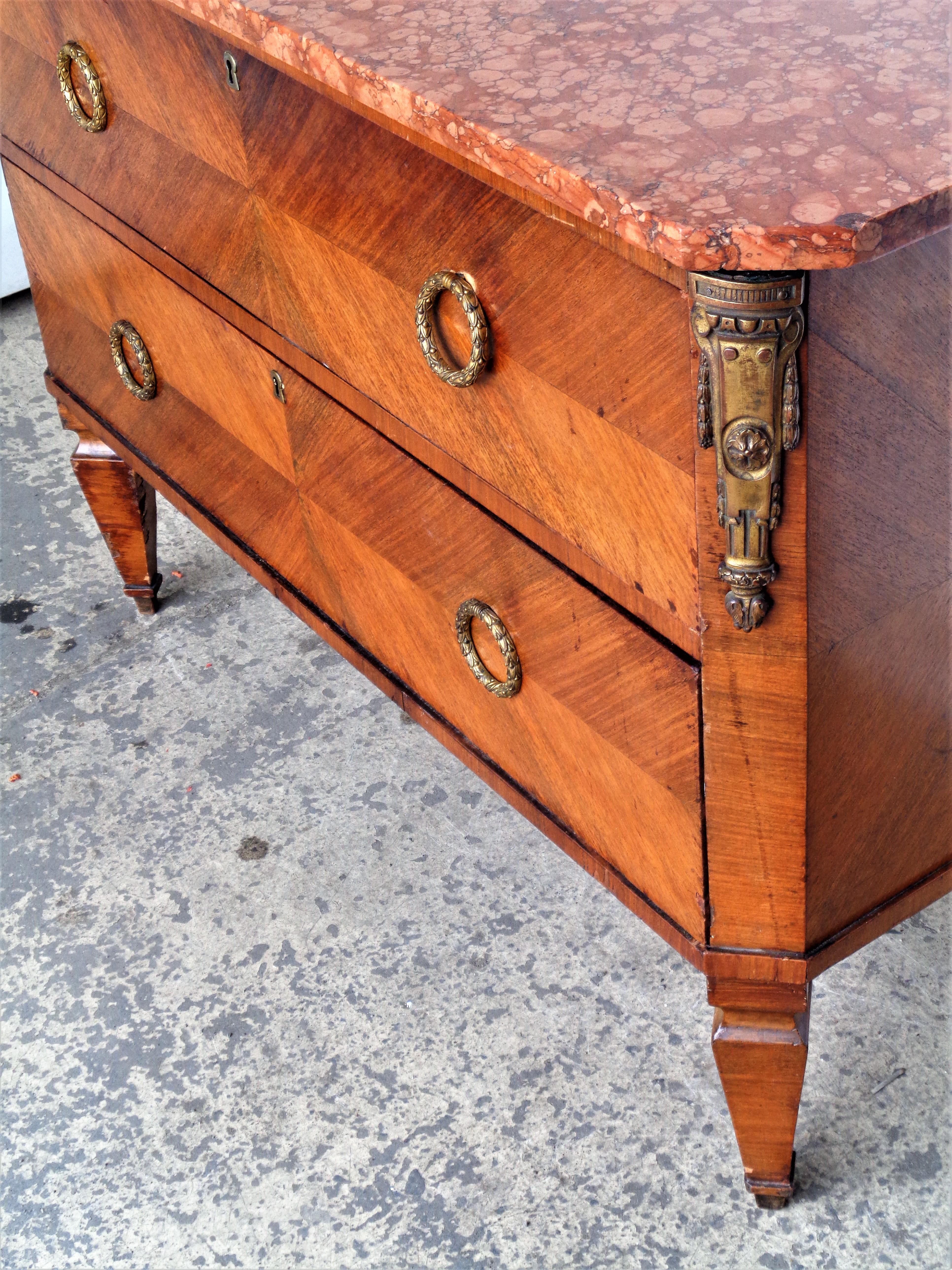 19th Century Louis XVI Style Neoclassical Commode 13