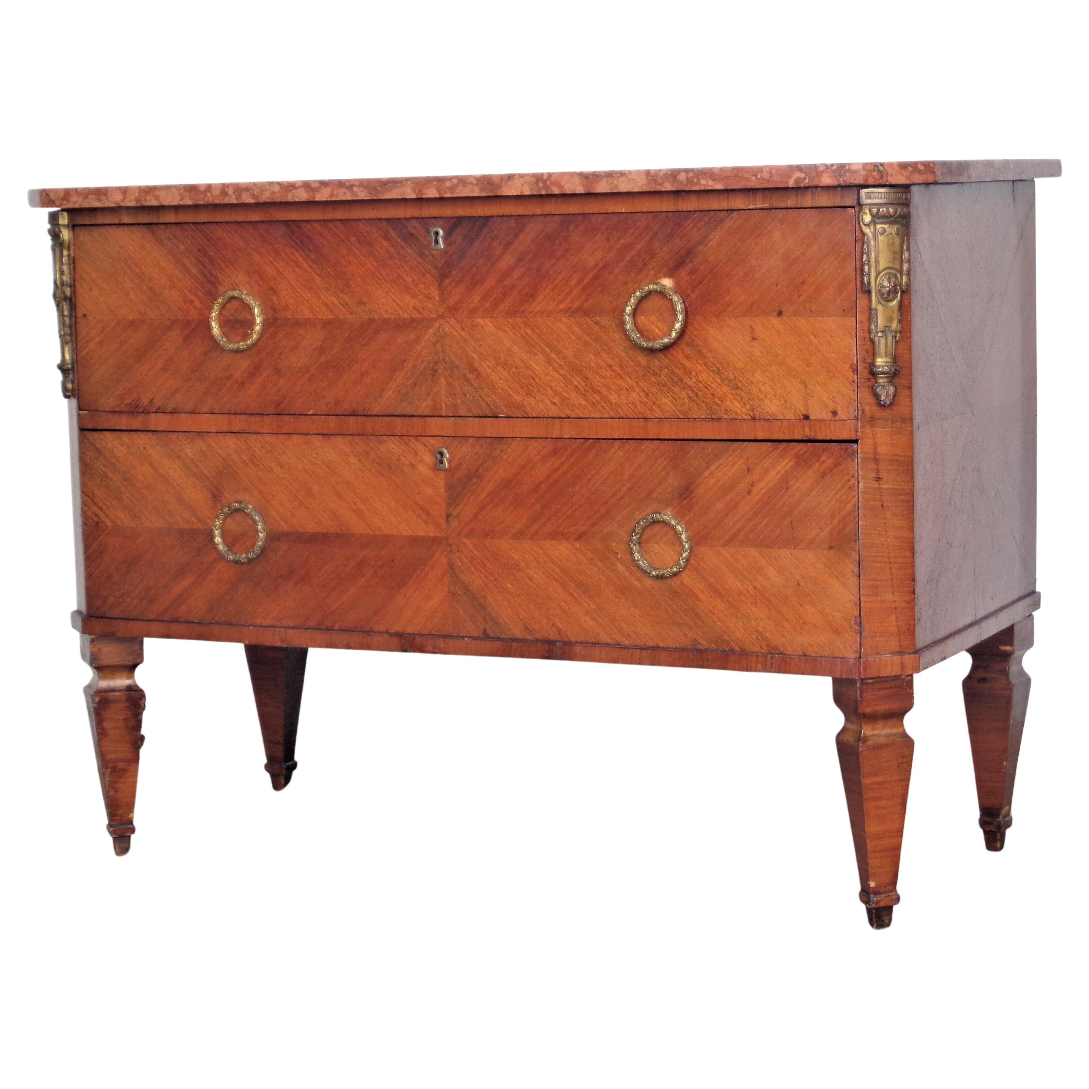 19th Century Louis XVI Style Neoclassical Commode