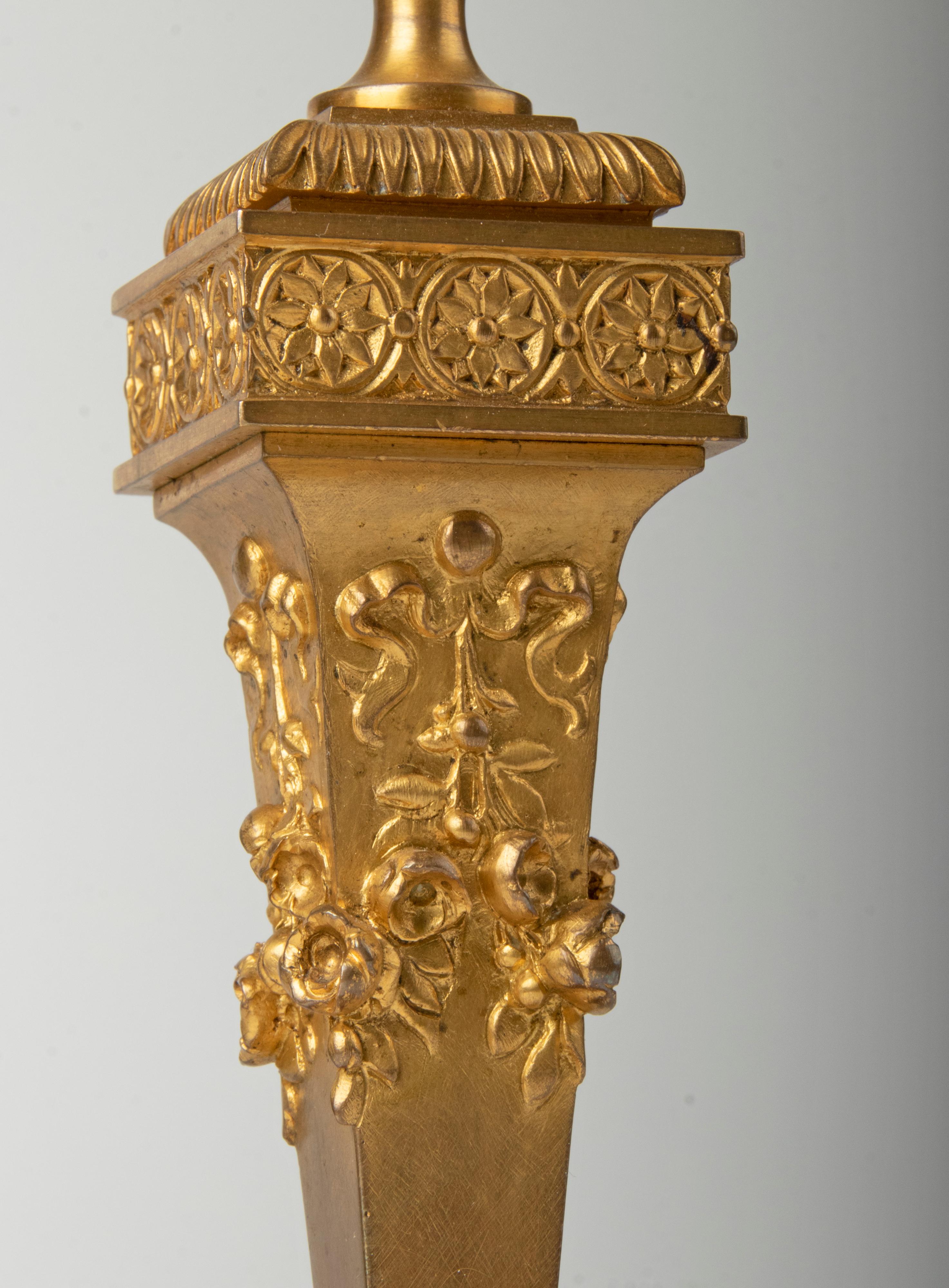 19th Century Louis XVI Style Ormolu Bronze Candlesticks by Barbedienne 7
