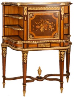 Sekretär-Schrank im Louis-XVI-Stil des 19. Jahrhunderts