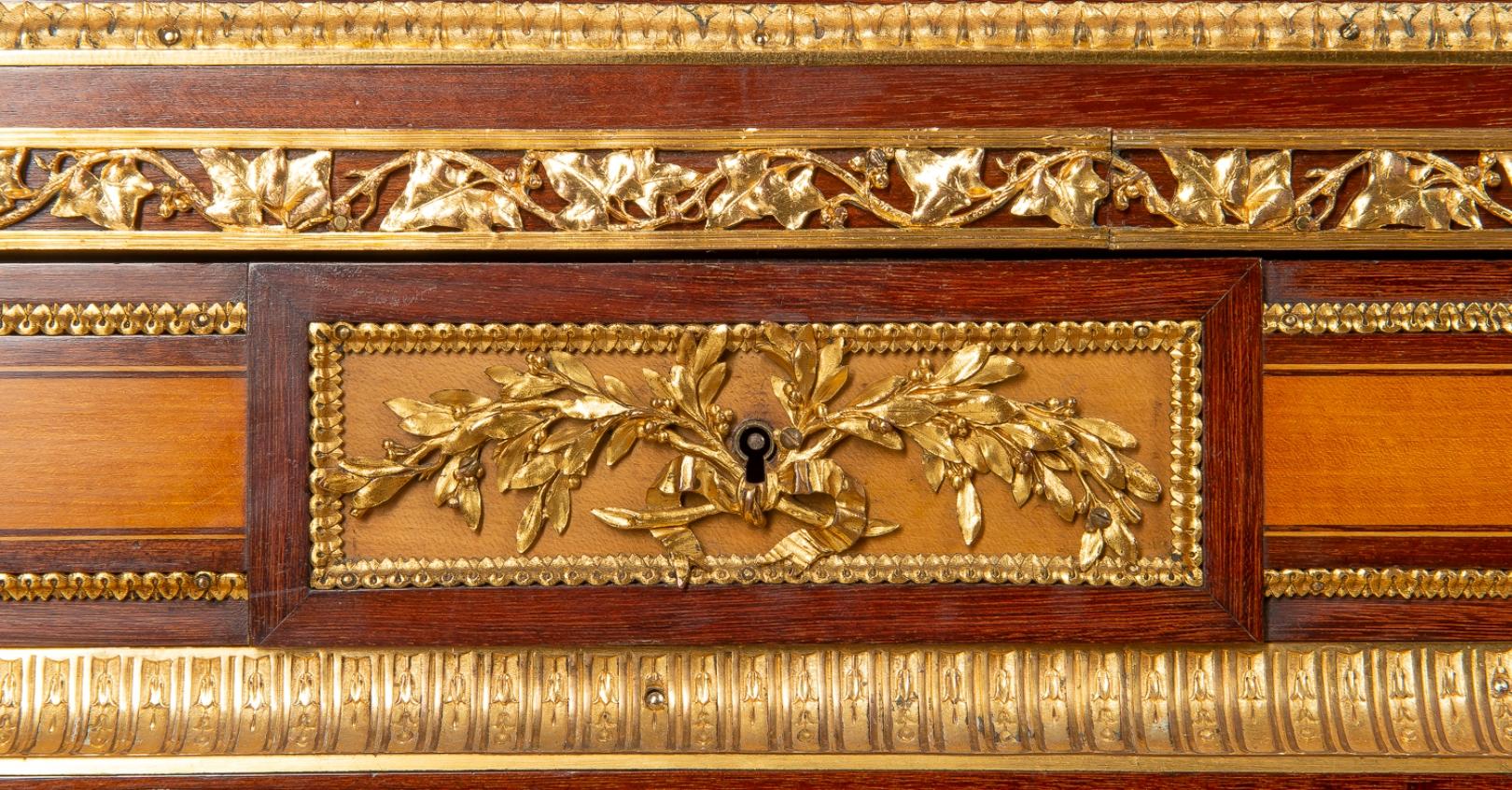 19th Century Louis XVI Style Secretaire Cabinet For Sale 1