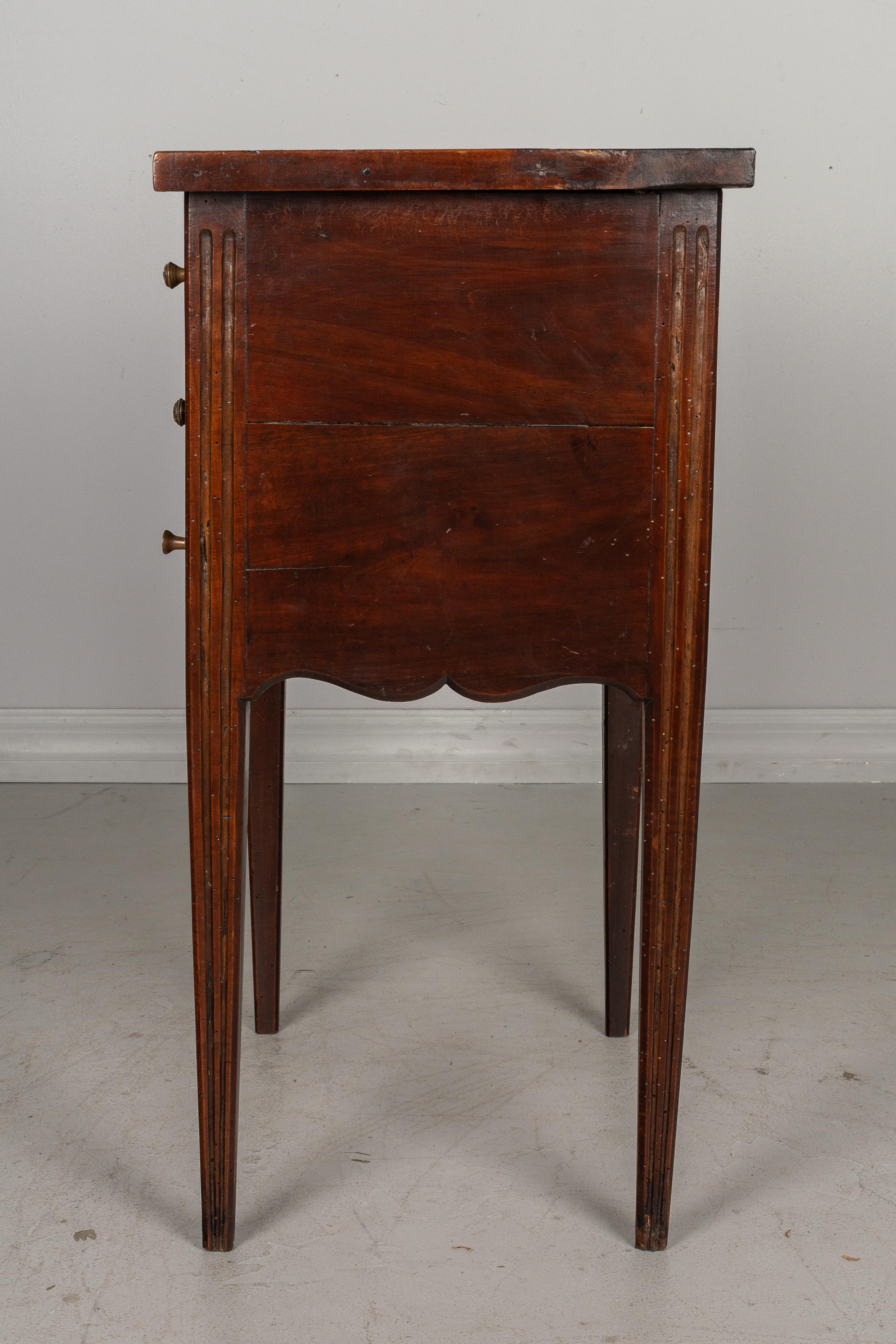 Walnut 19th Century Louis XVI Style Side Table