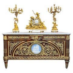 19th Century Louis XVI style Wedgwood Commode a Vantaux 