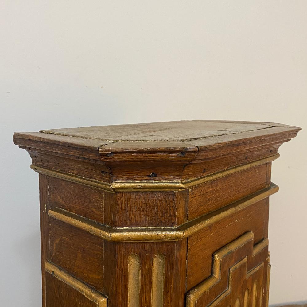 Hand-Crafted 19th Century Louis XVI Wall Cabinet For Sale