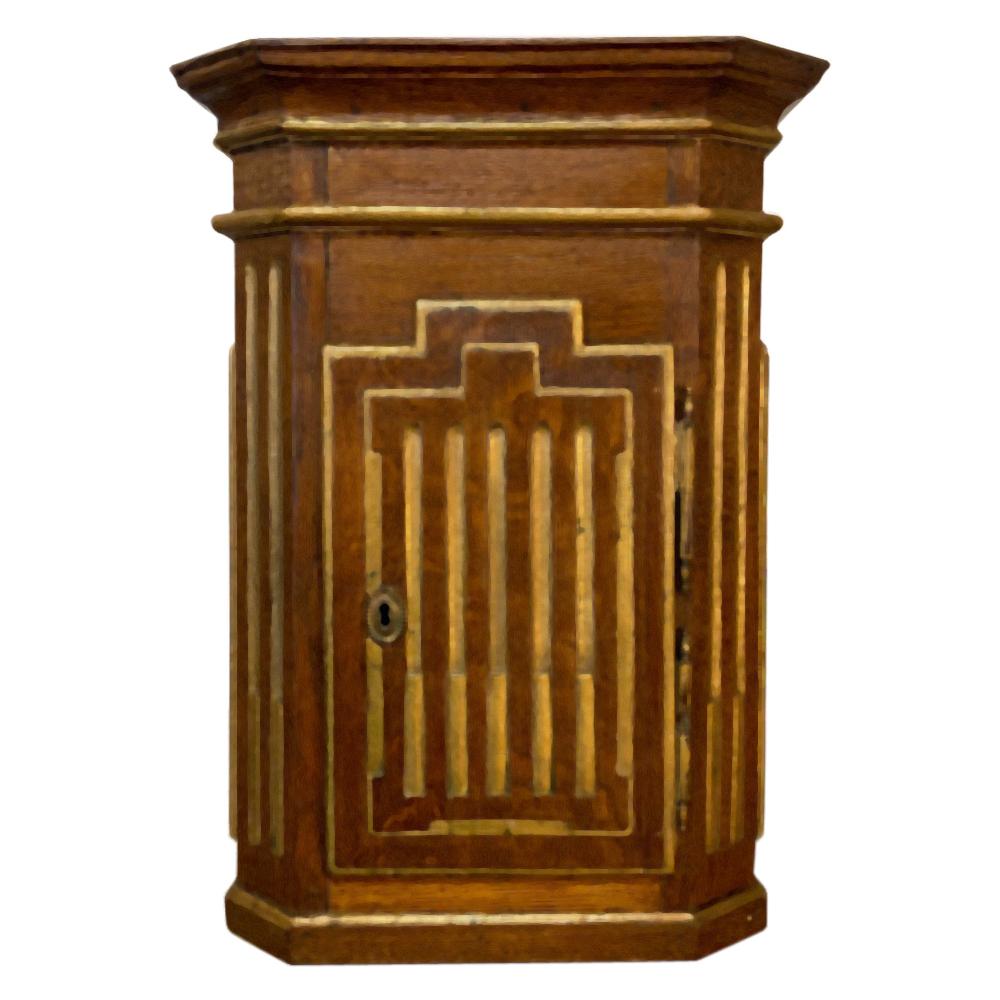 19th Century Louis XVI Wall Cabinet For Sale