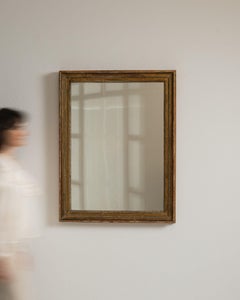 19th Century Louis XVI Wall Mirror with Gold Gilt Wood Frame