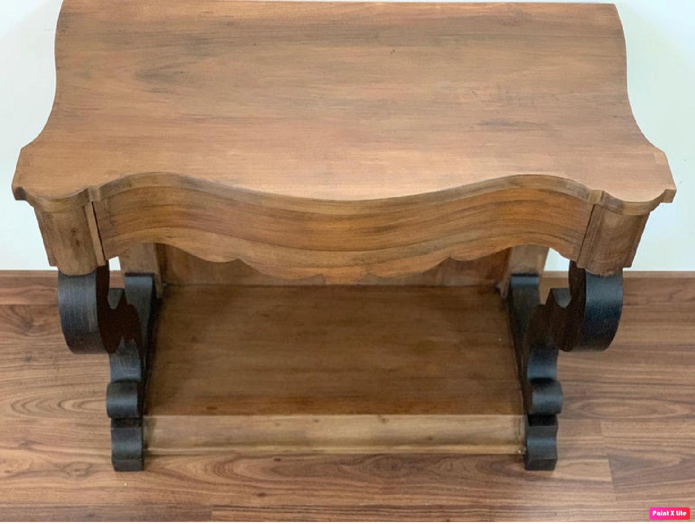 19th Century Low Console Tables or Nightstand in Mahogany In Good Condition For Sale In Miami, FL