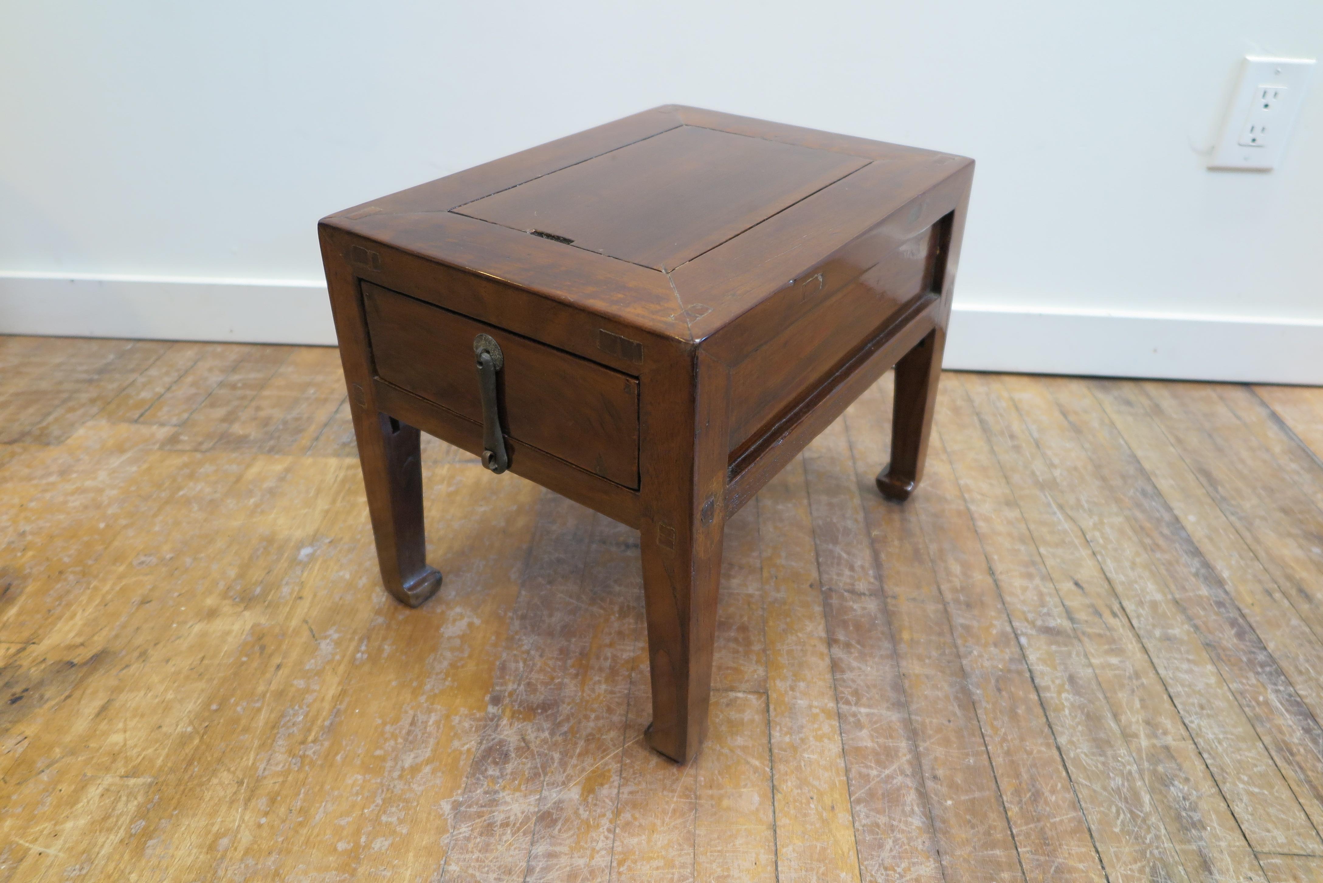 Chinese 19th Century Low Side Table