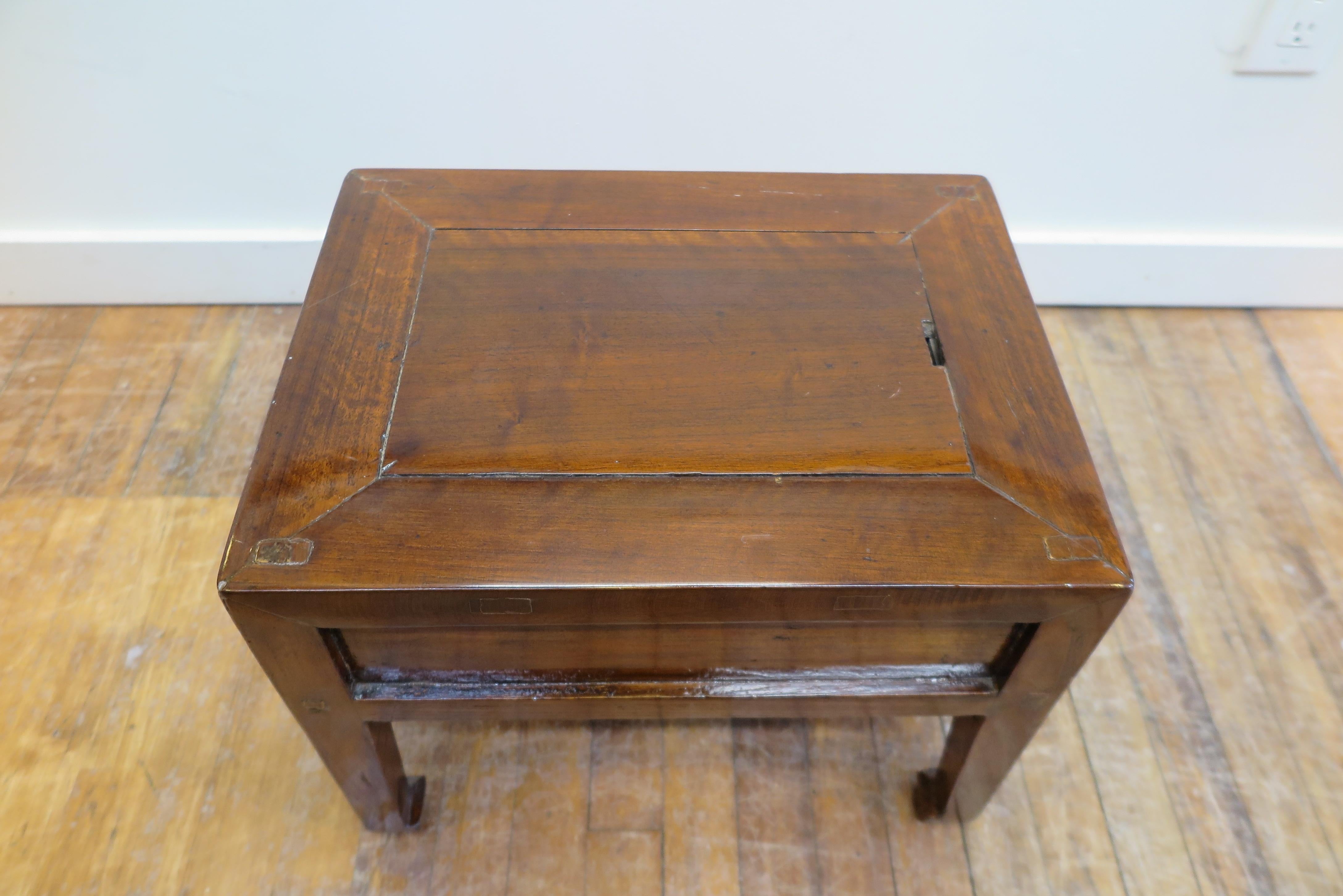Wood 19th Century Low Side Table