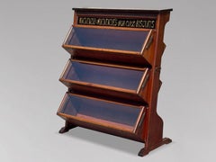 19th Century Mackenzie's Biscuits Mahogany Shop Display Cabinet