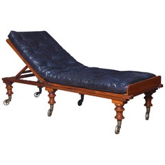 Used 19th Century Mahogany Adjustable Day Bed