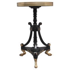 19th Century Mahogany and Ebonised Occasional Table