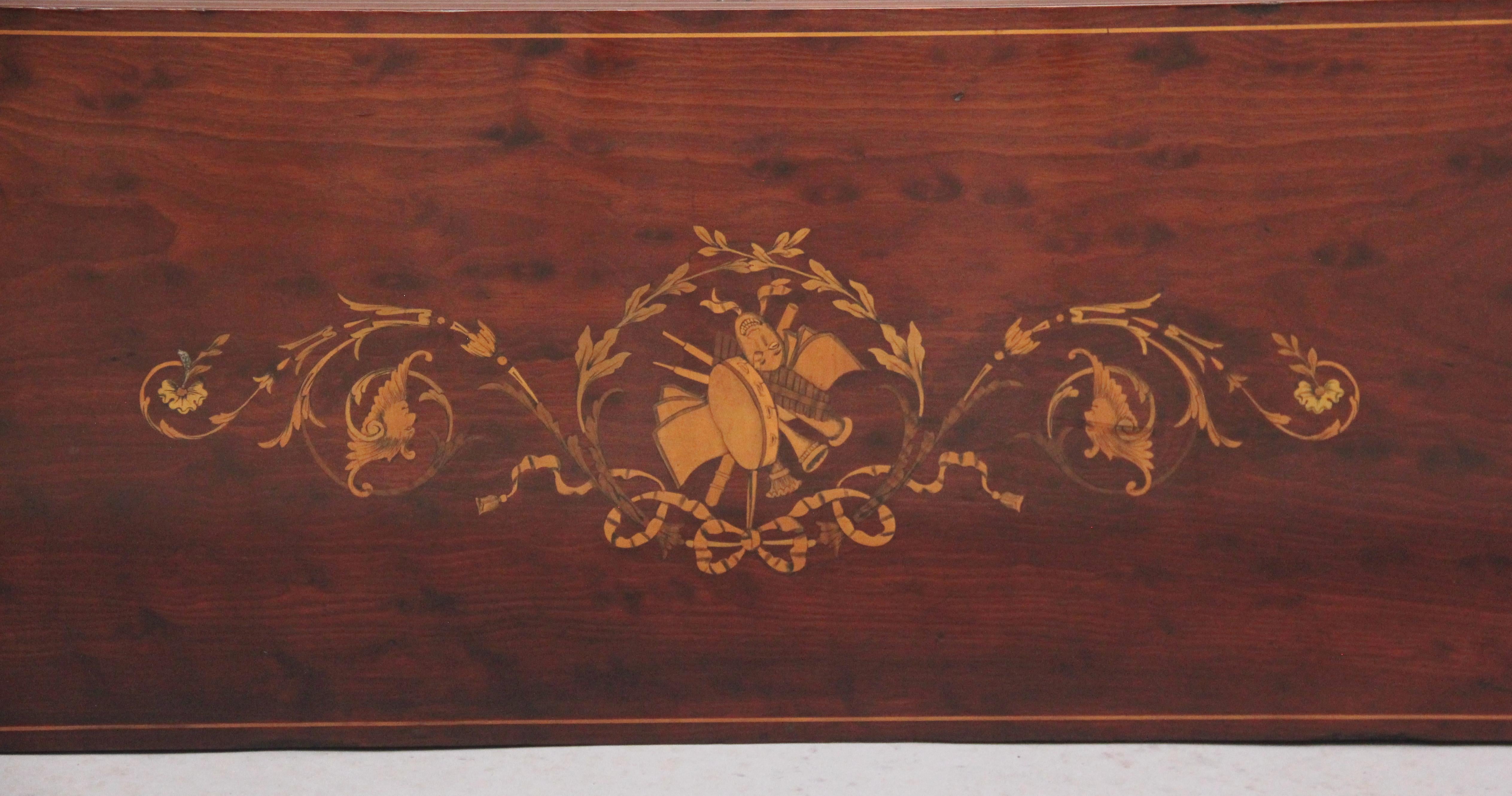 19th Century Mahogany and Inlaid Side Cabinet 4